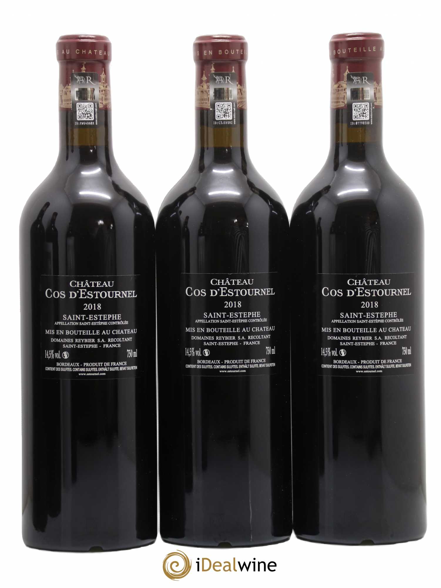Cos d'Estournel 2ème Grand Cru Classé 2018 - Lot de 6 bouteilles - 4