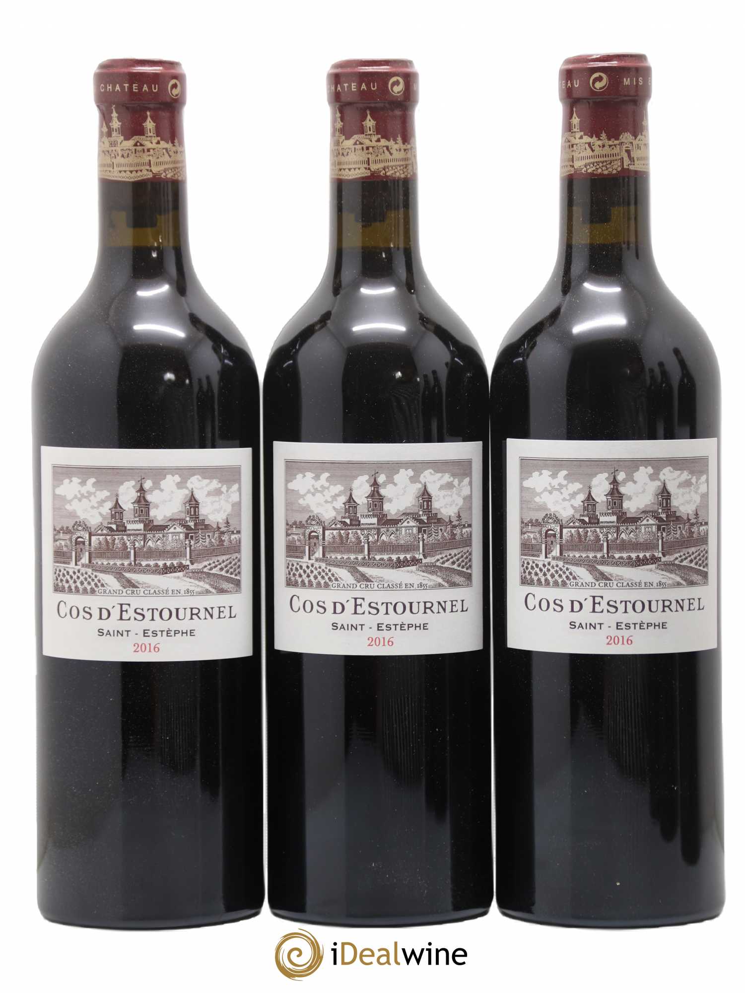 Cos d'Estournel 2ème Grand Cru Classé 2016 - Lot de 6 bouteilles - 1