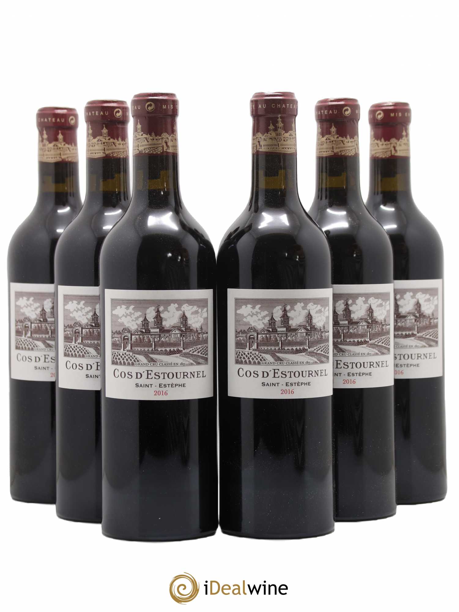 Cos d'Estournel 2ème Grand Cru Classé 2016 - Lot de 6 bouteilles - 0