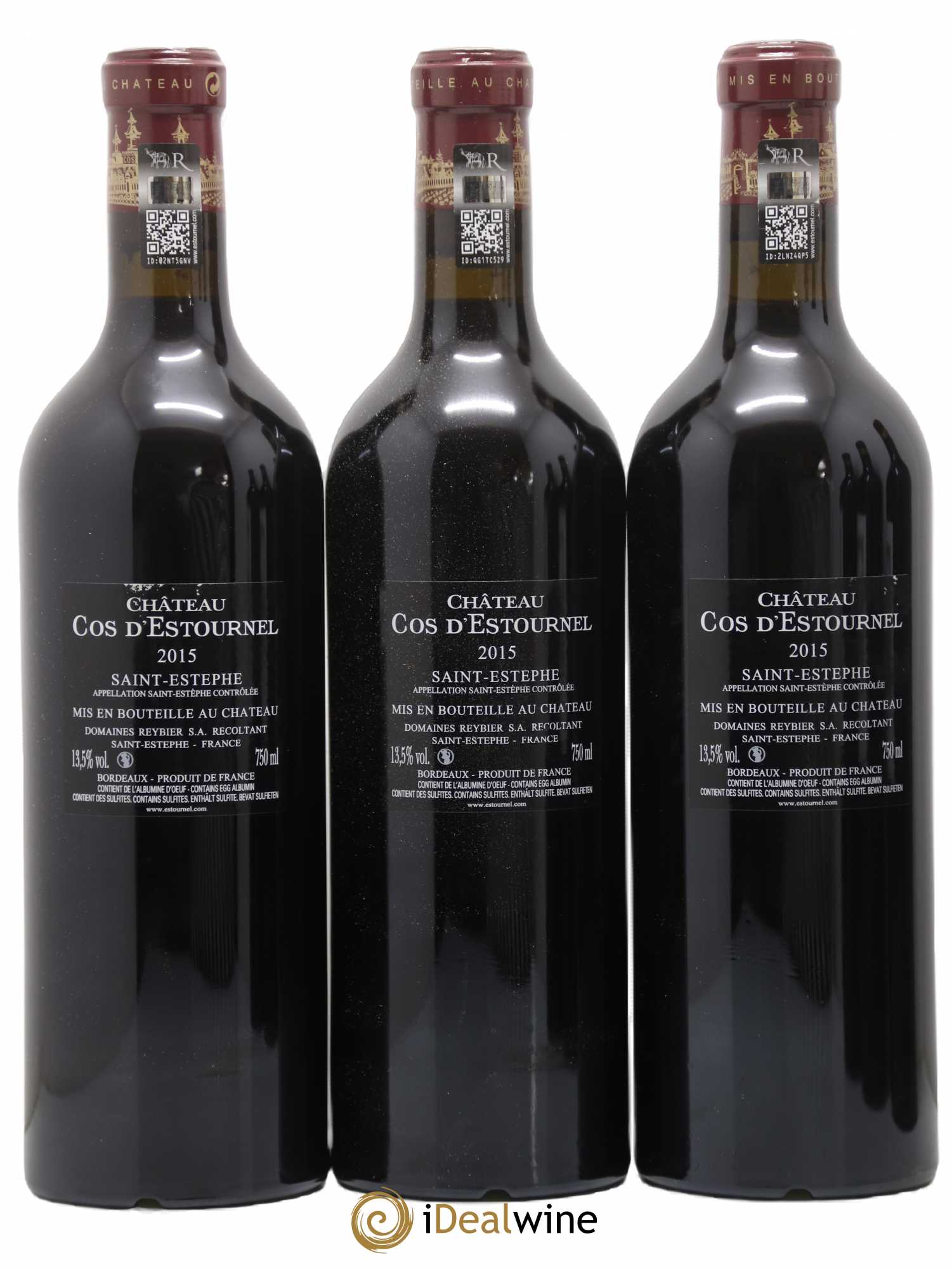 Cos d'Estournel 2ème Grand Cru Classé 2015 - Lot de 6 bouteilles - 4