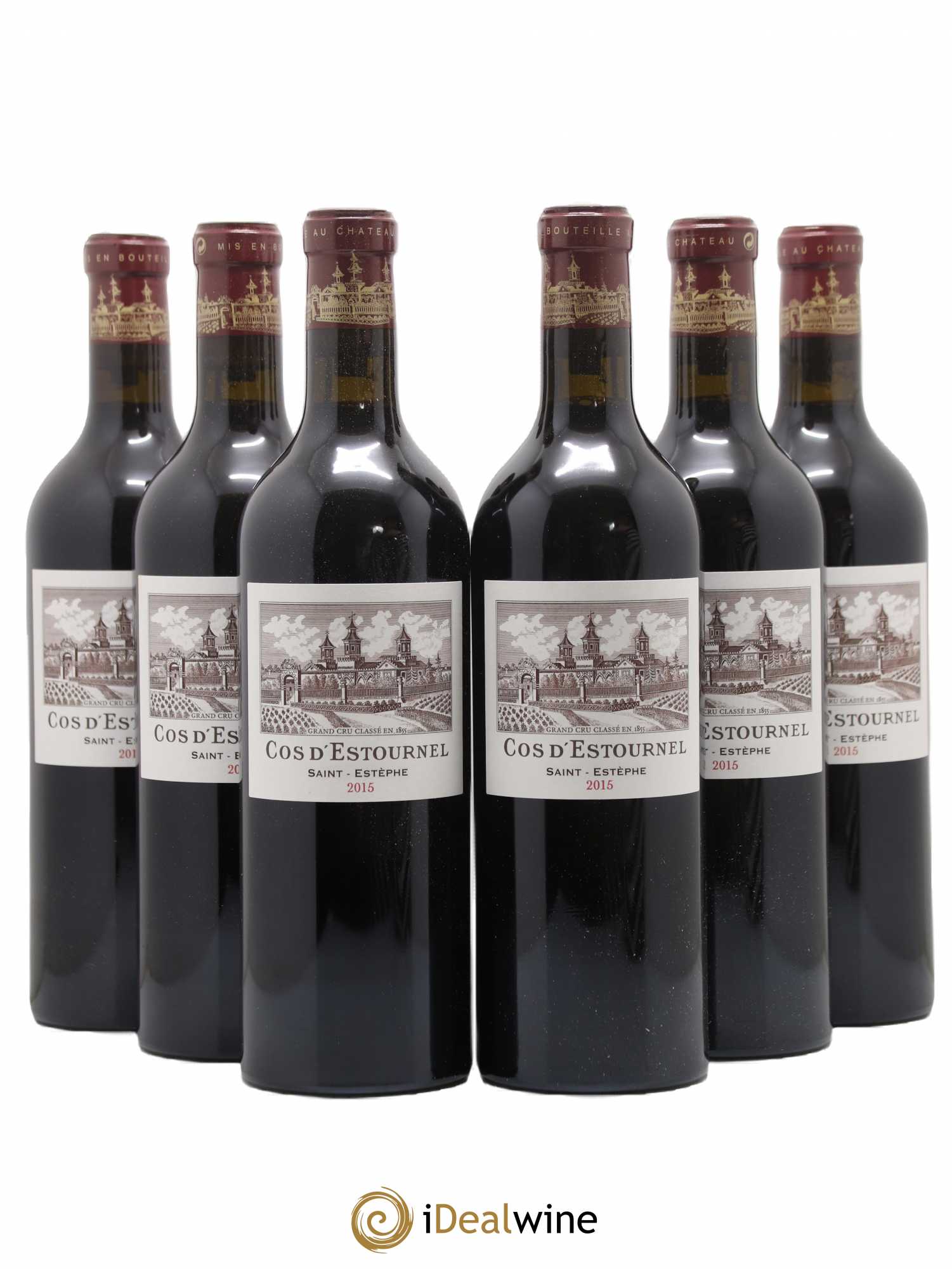 Cos d'Estournel 2ème Grand Cru Classé 2015 - Lot de 6 bouteilles - 0
