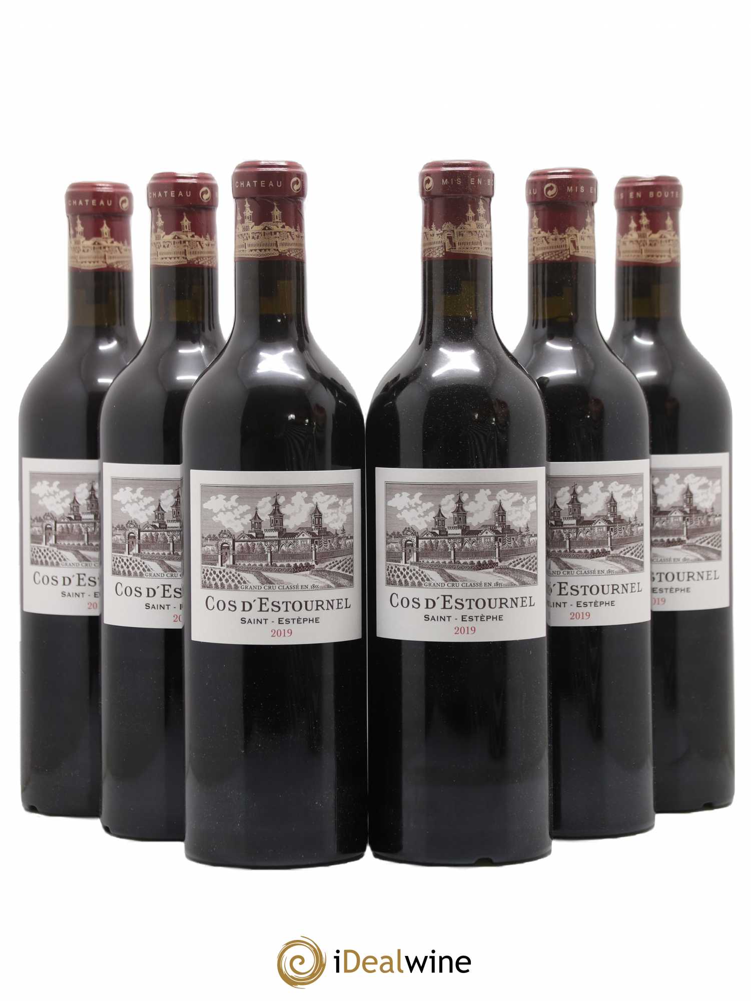 Cos d'Estournel 2ème Grand Cru Classé 2019 - Lot de 6 bouteilles - 0
