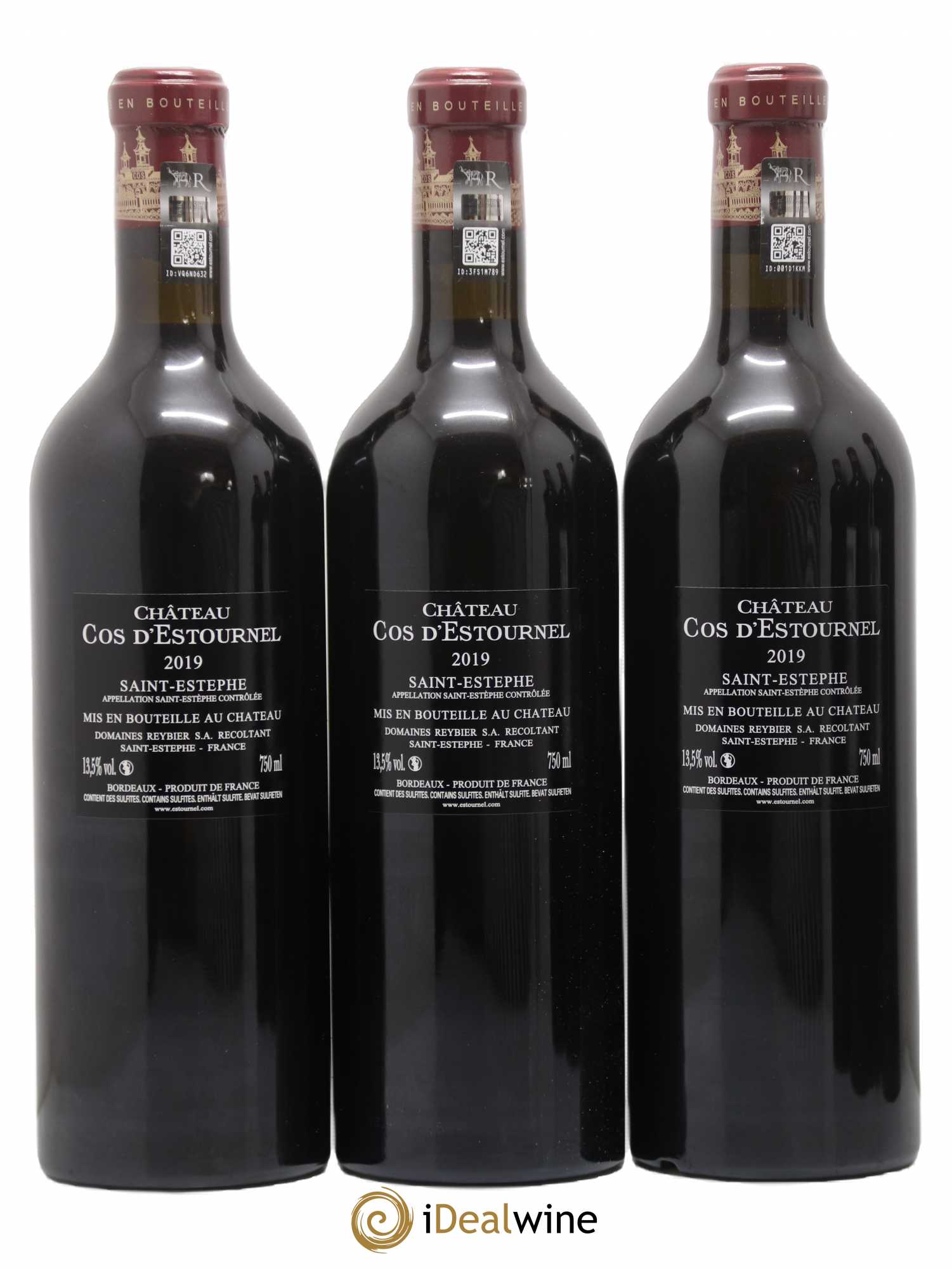 Cos d'Estournel 2ème Grand Cru Classé 2019 - Lot de 6 bouteilles - 2