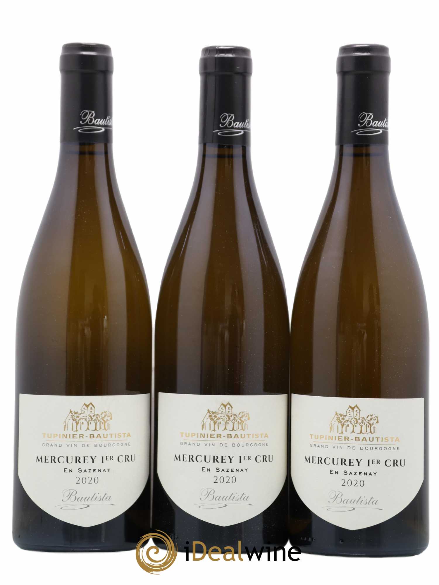 Mercurey 1er Cru En Sazenay Domaine Tupinier Bautista 2020 - Posten von 3 Flaschen - 0