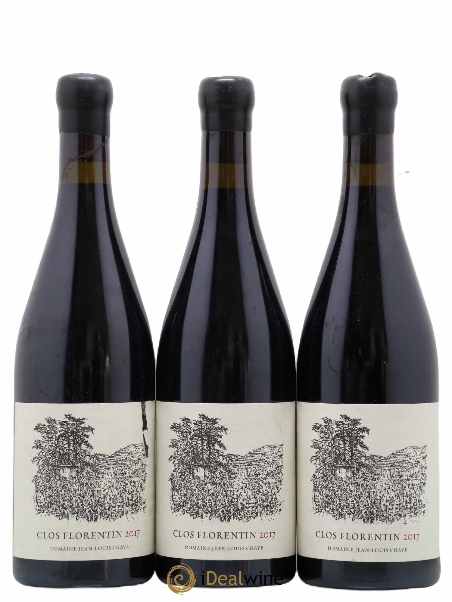 Saint-Joseph Clos Florentin Jean-Louis Chave 2017 - Lot de 3 bouteilles - 0