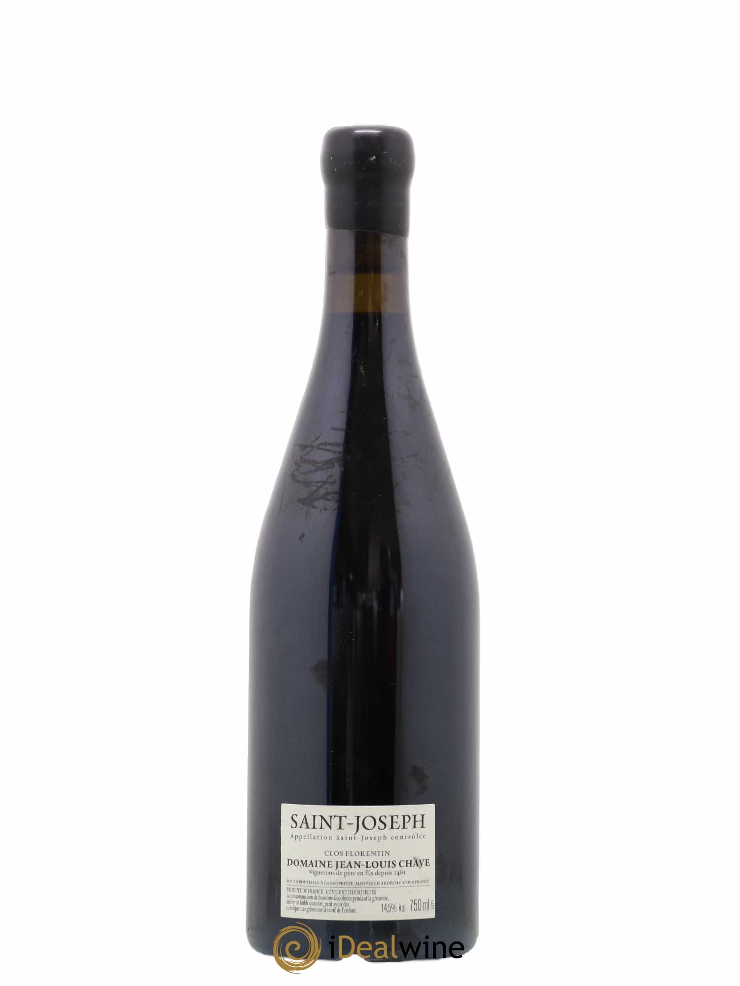 Saint-Joseph Clos Florentin Jean-Louis Chave 2017 - Lot de 1 bouteille - 1
