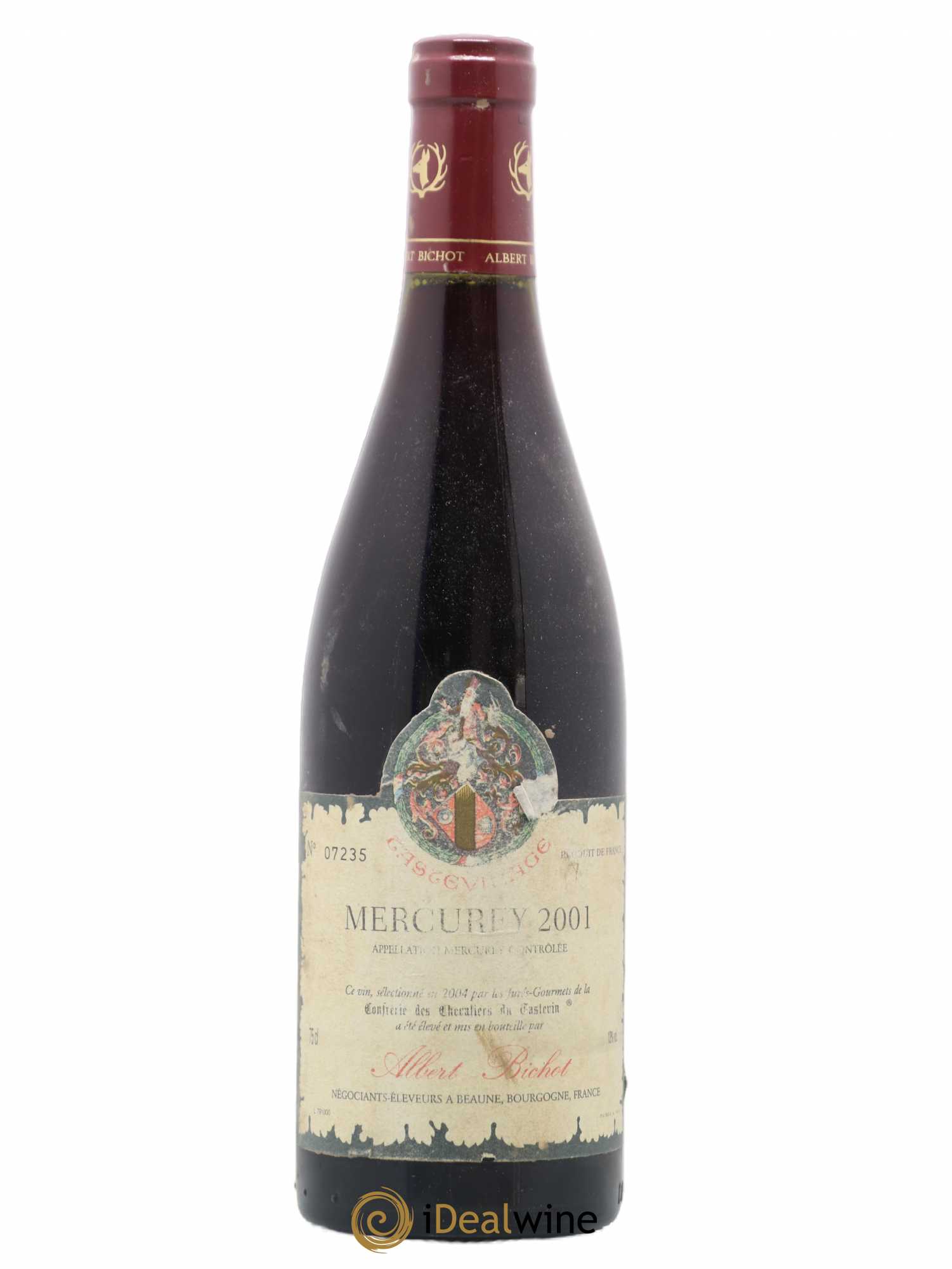 Mercurey Bichot Tastevinage (sans prix de réserve) 2001 - Posten von 1 Flasche - 0