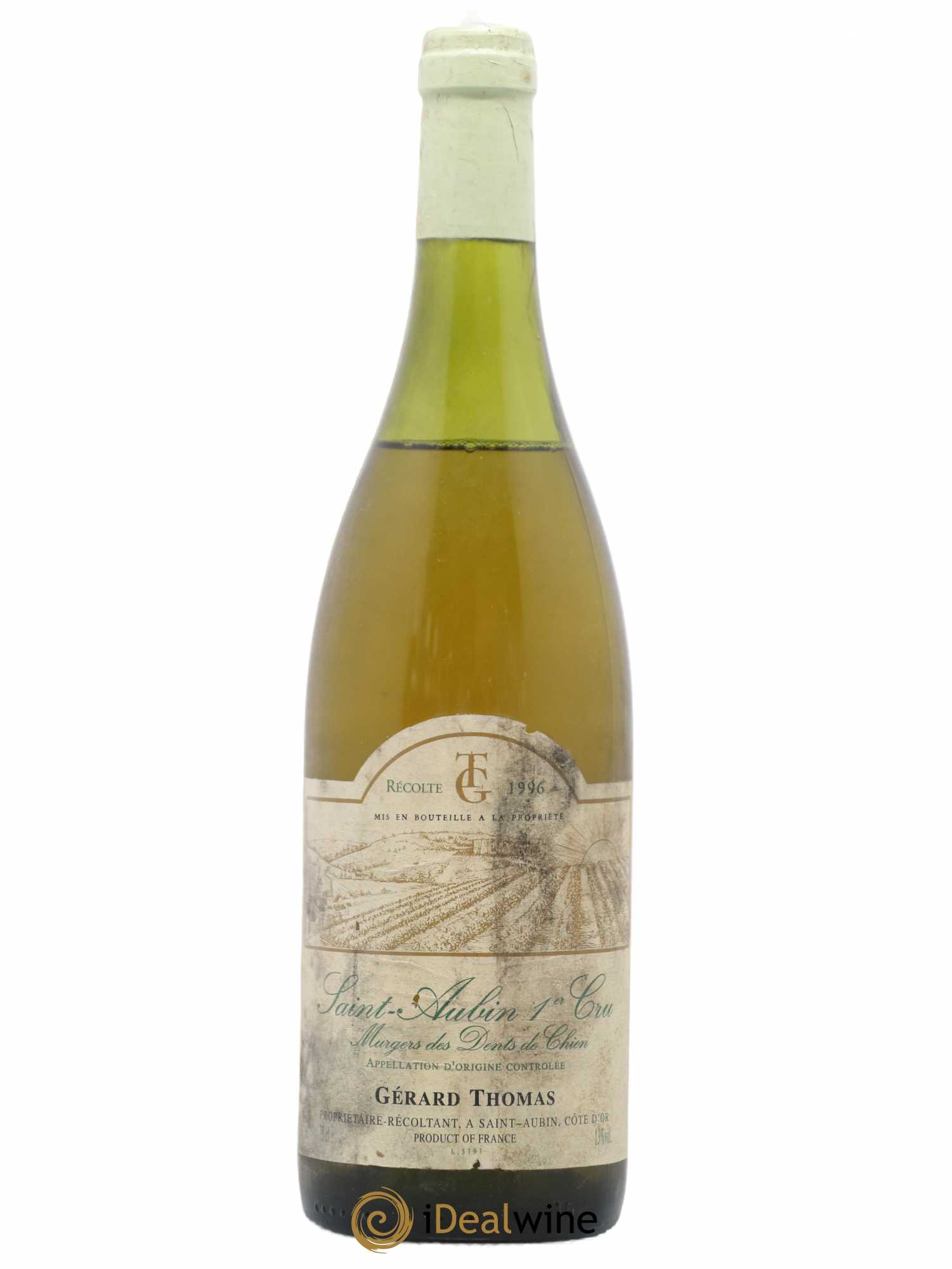 Saint-Aubin 1er Cru Murgers Des Dents De Chien Thomas (sans prix de réserve) 1996 - Posten von 1 Flasche - 0