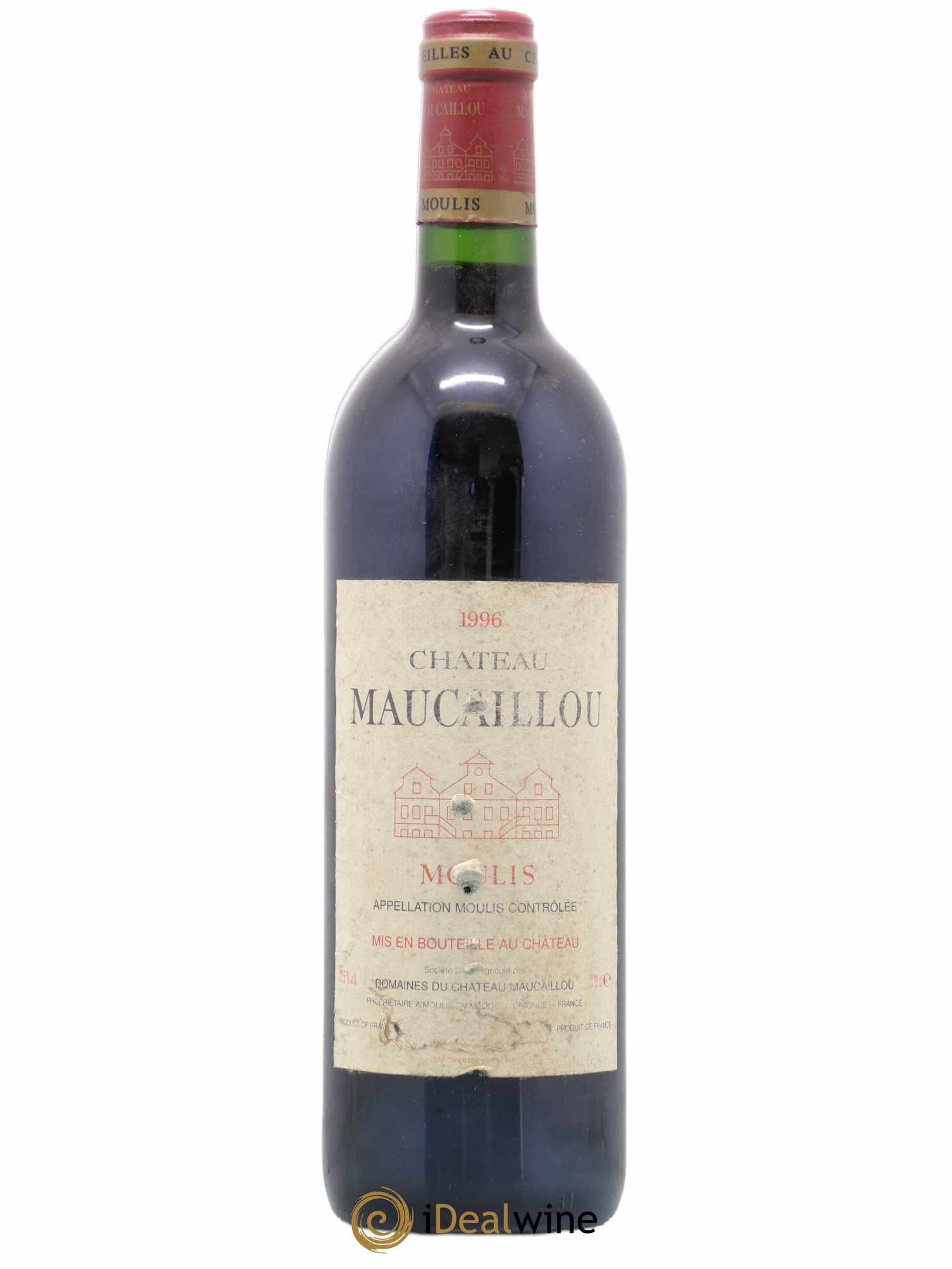 Château Maucaillou (sans prix de réserve) 1996 - Lot de 1 bouteille - 0