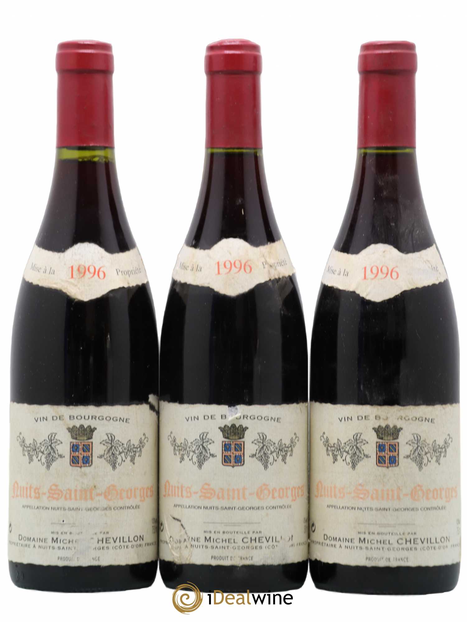 Nuits-Saint-Georges Chevillon (sans prix de réserve) 1996 - Posten von 3 Flaschen - 0