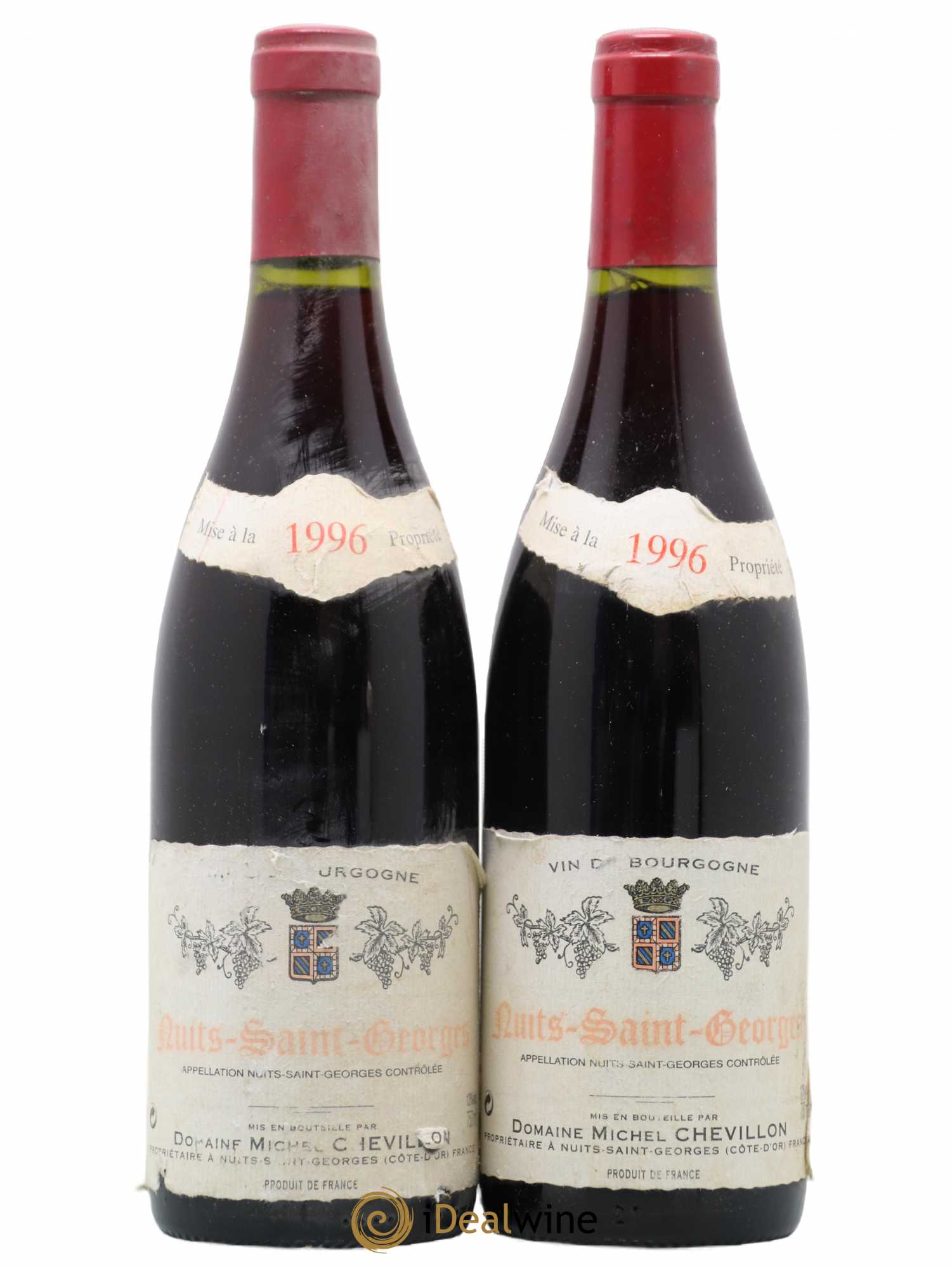 Nuits-Saint-Georges Chevillon 1996 - Lot de 2 bouteilles - 0