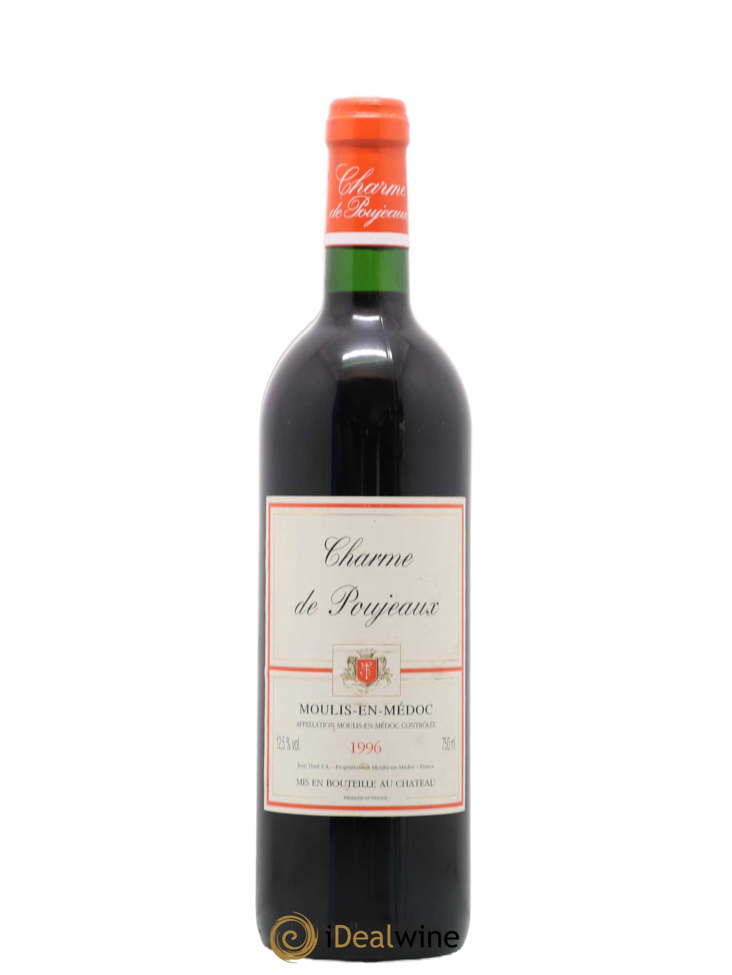 Moulis en Médoc Charme De Poujeaux 1996 - Posten von 1 Flasche - 0