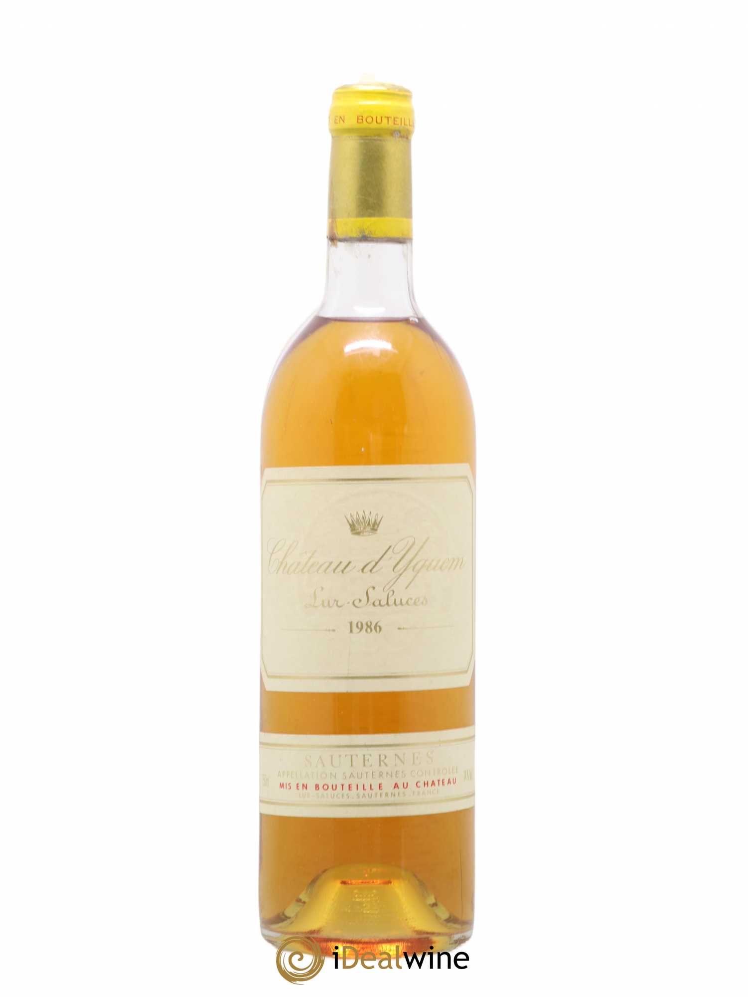 Château d' Yquem 1er Cru Classé Supérieur 1986 - Lot de 1 bouteille - 0
