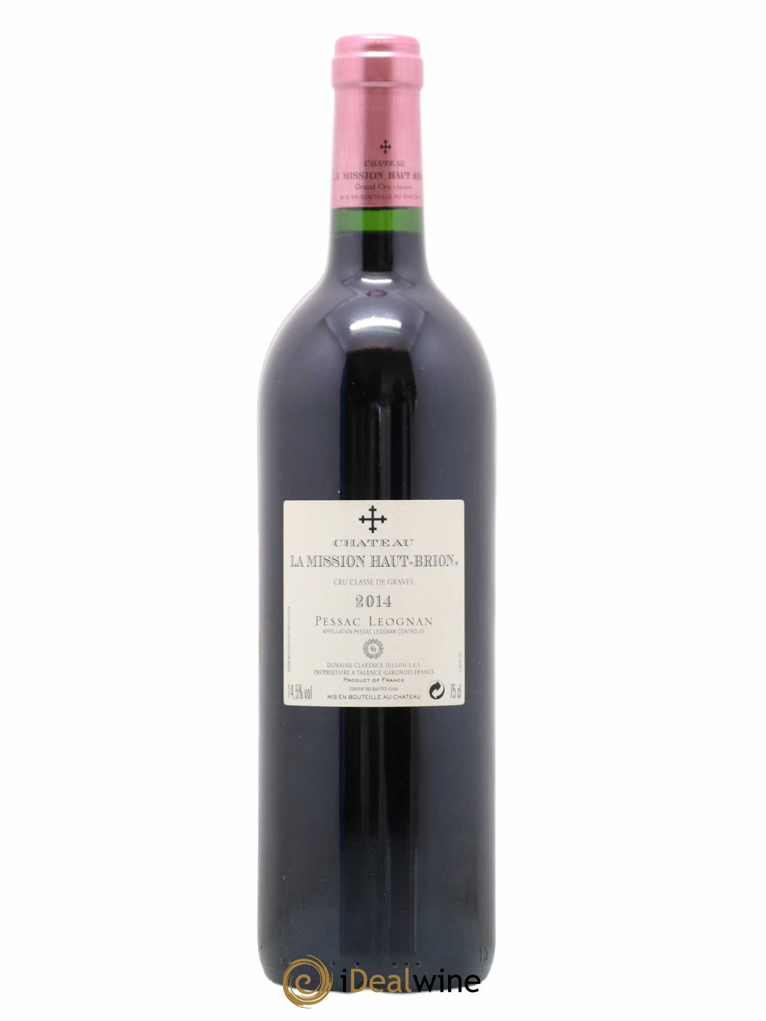 Château la Mission Haut-Brion Cru Classé de Graves 2014 - Lot de 1 bouteille - 1