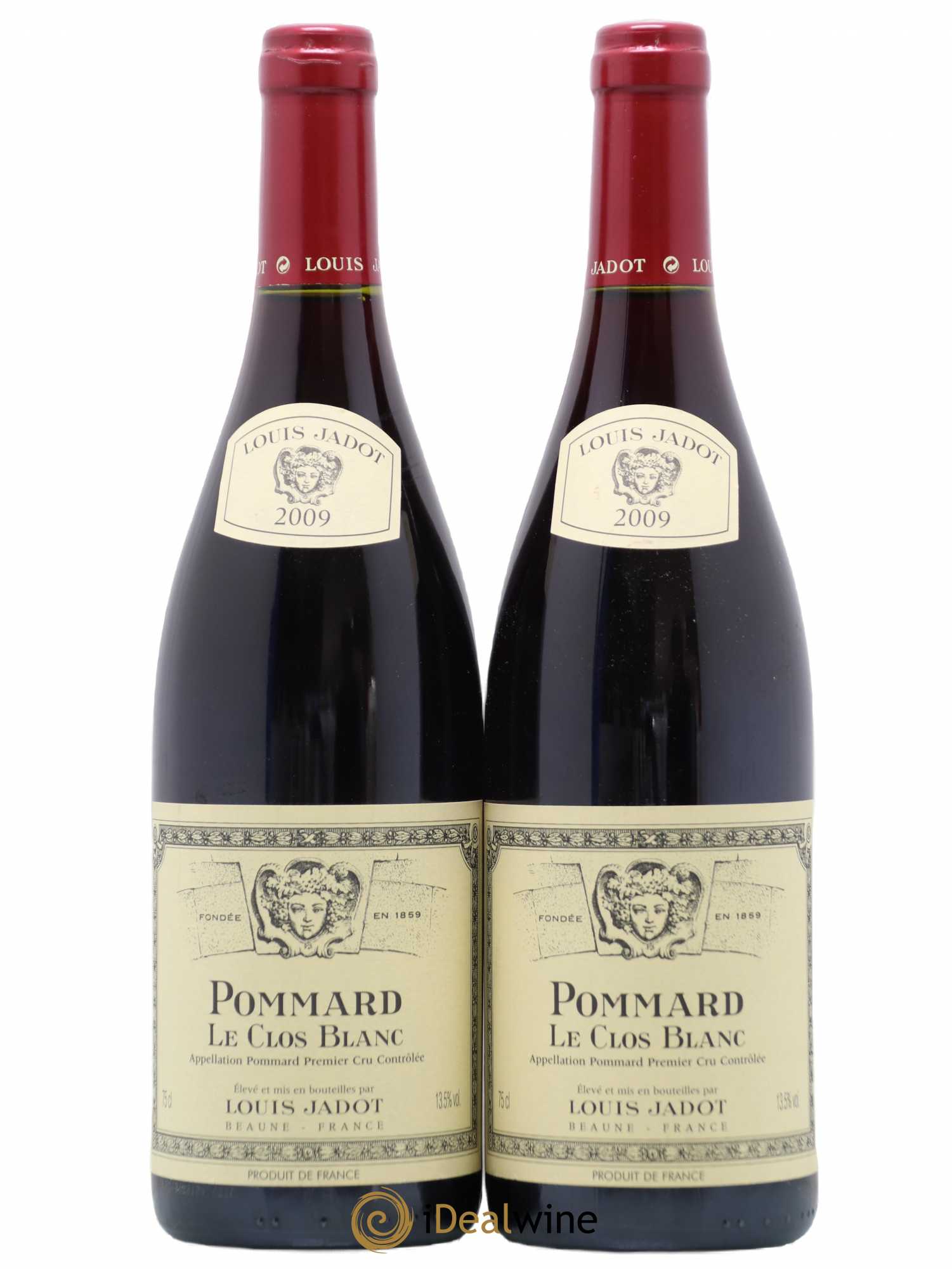 Pommard 1er Cru Le Clos Blanc Jadot 2009 - Posten von 2 Flaschen - 0