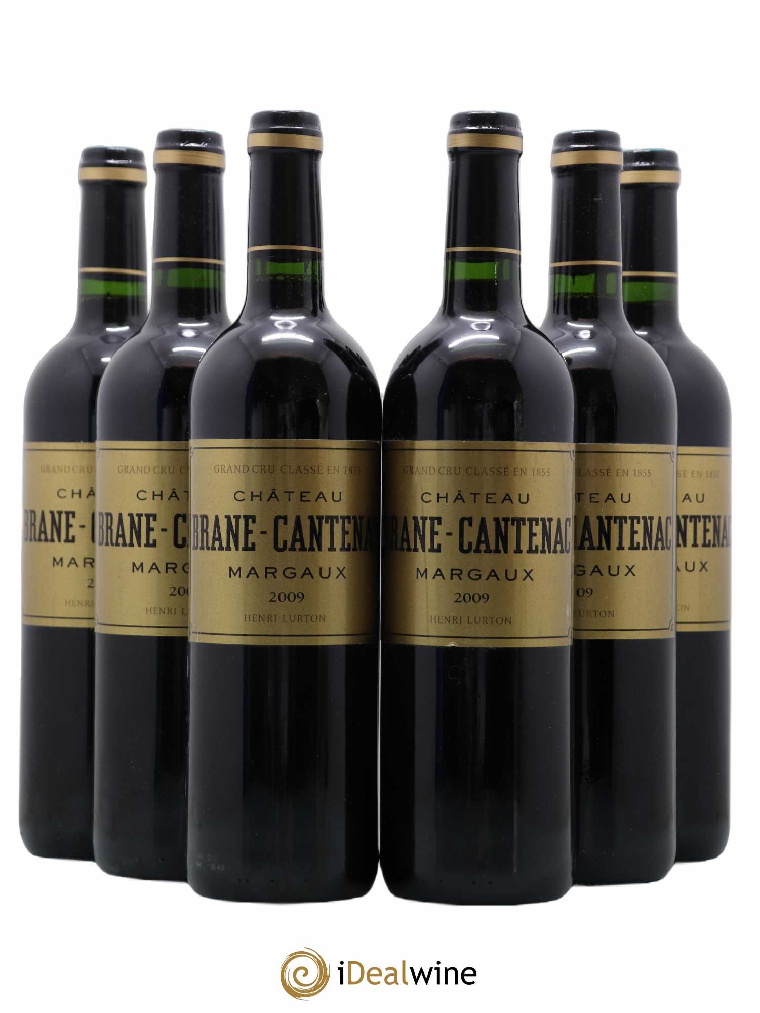 Château Brane Cantenac 2ème Grand Cru Classé 2009 - Lot de 6 bouteilles - 0
