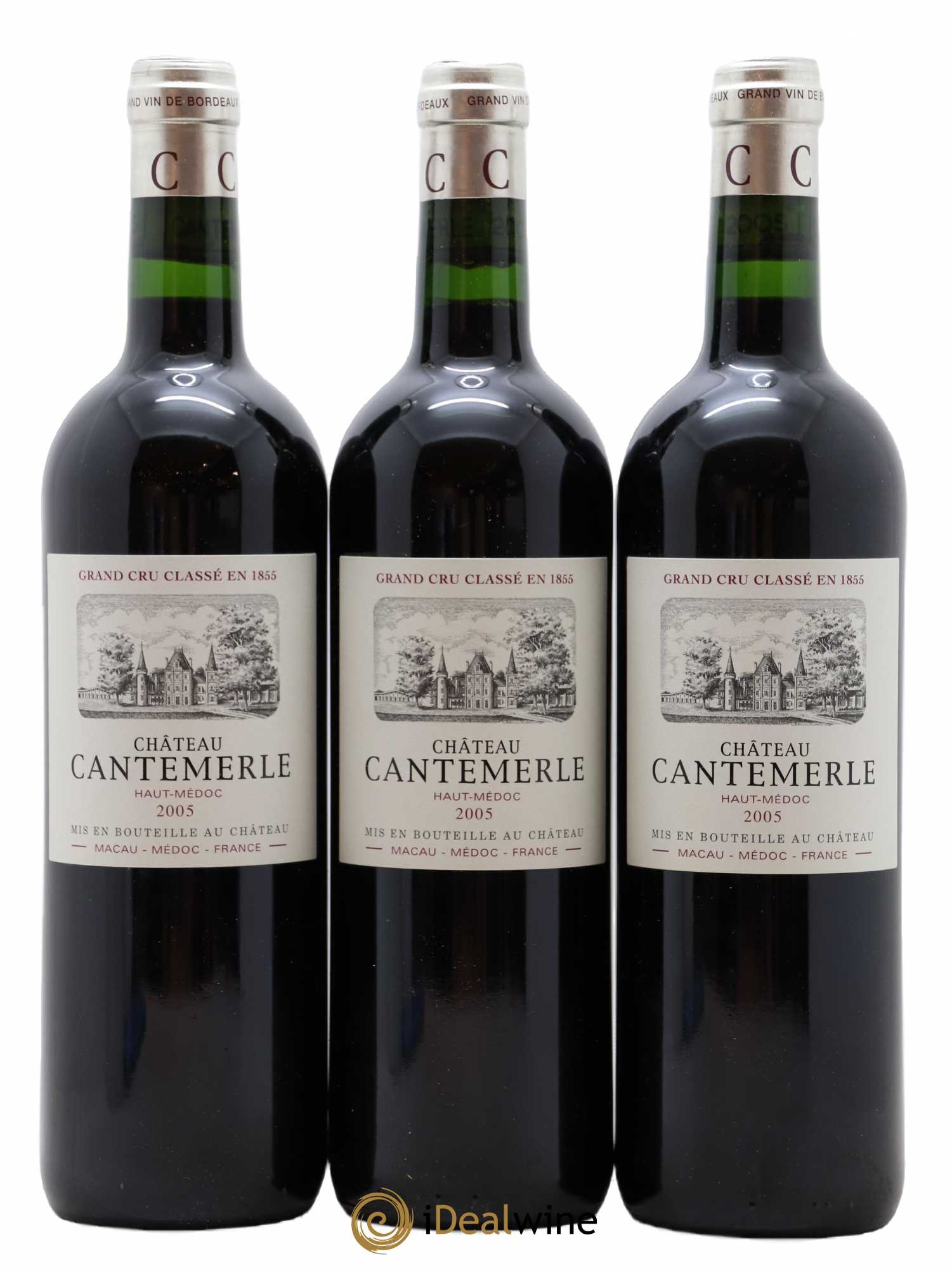 Château Cantemerle 5ème Grand Cru Classé 2005 - Lot de 12 bouteilles - 4