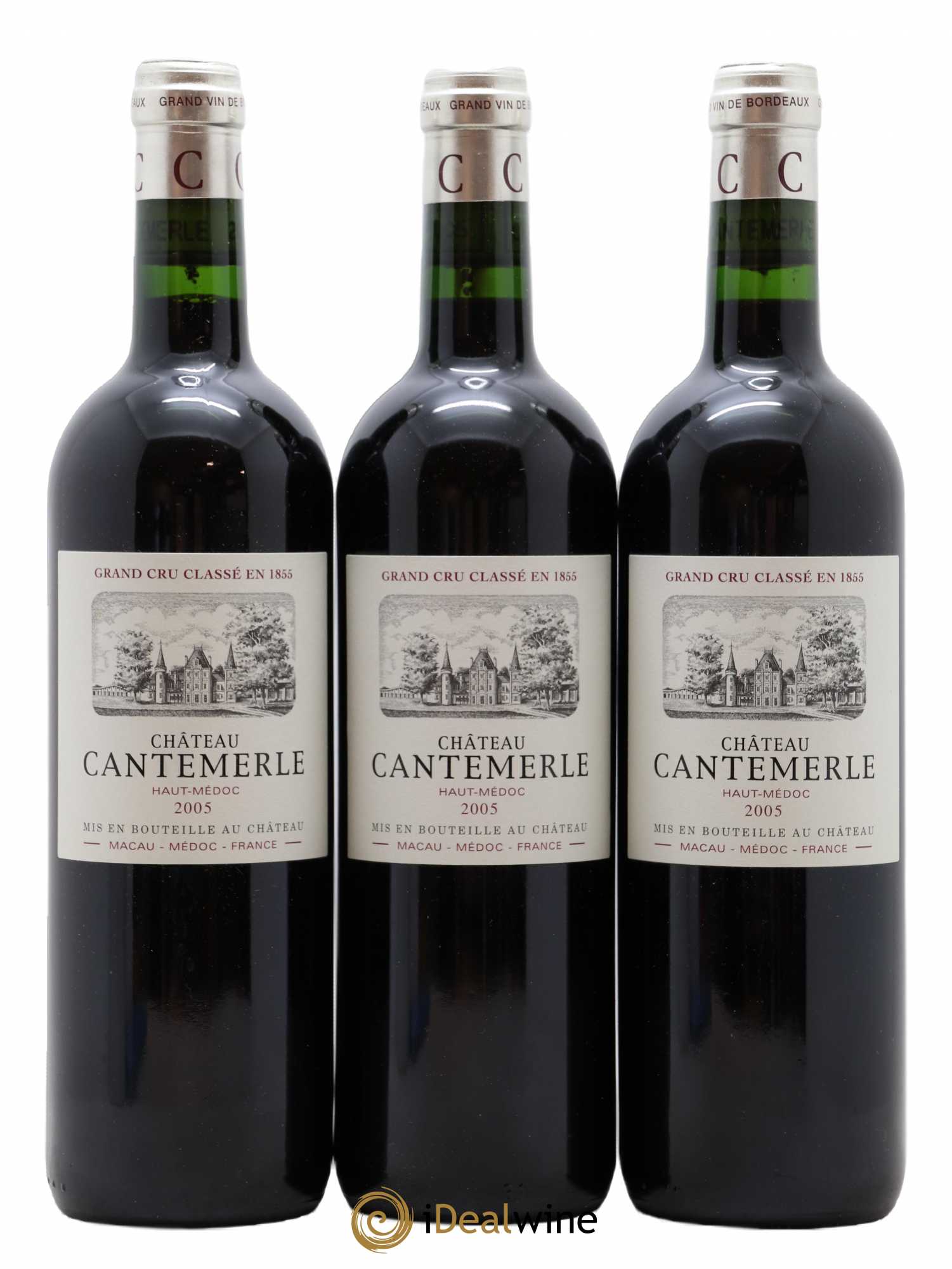 Château Cantemerle 5ème Grand Cru Classé 2005 - Lot de 12 bouteilles - 2