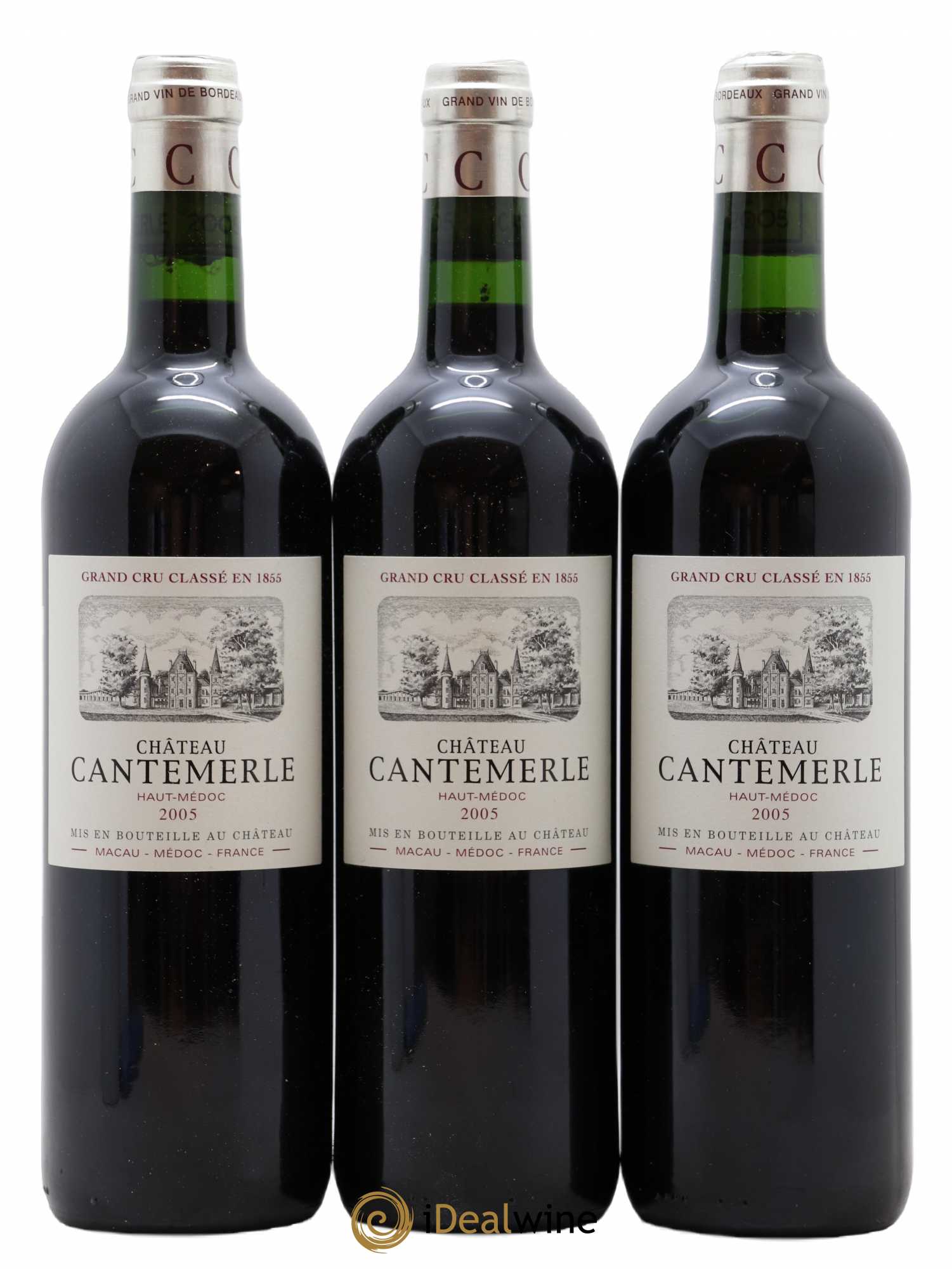 Château Cantemerle 5ème Grand Cru Classé 2005 - Lot de 12 bouteilles - 3