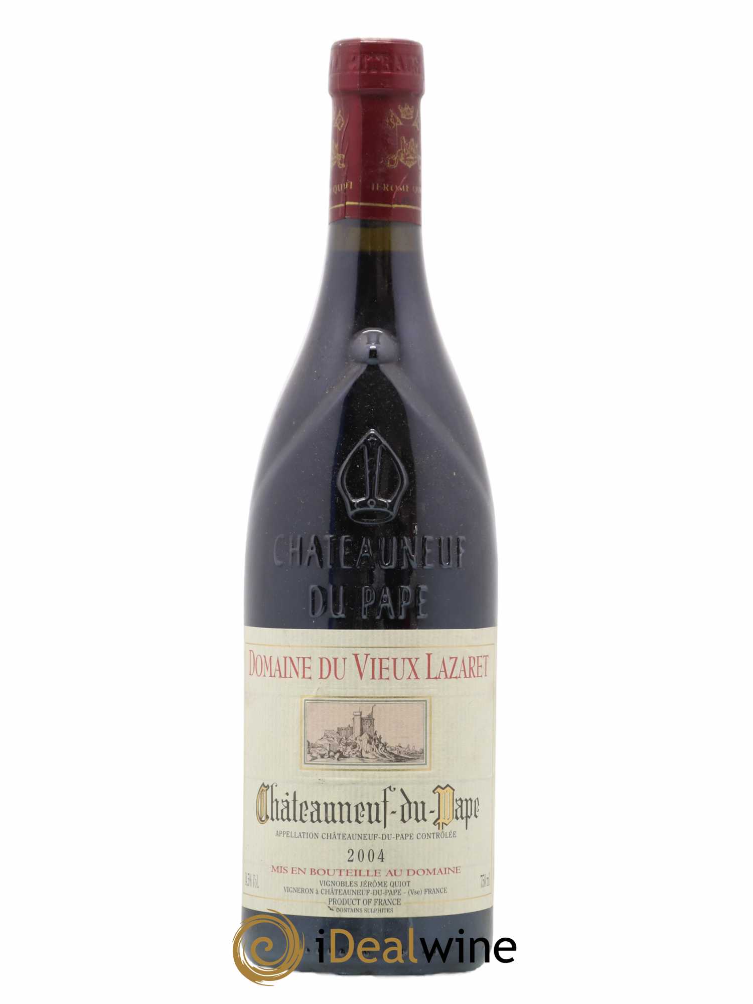 Châteauneuf-du-Pape Domaine Vieux Lazaret 2004 - Posten von 1 Flasche - 0