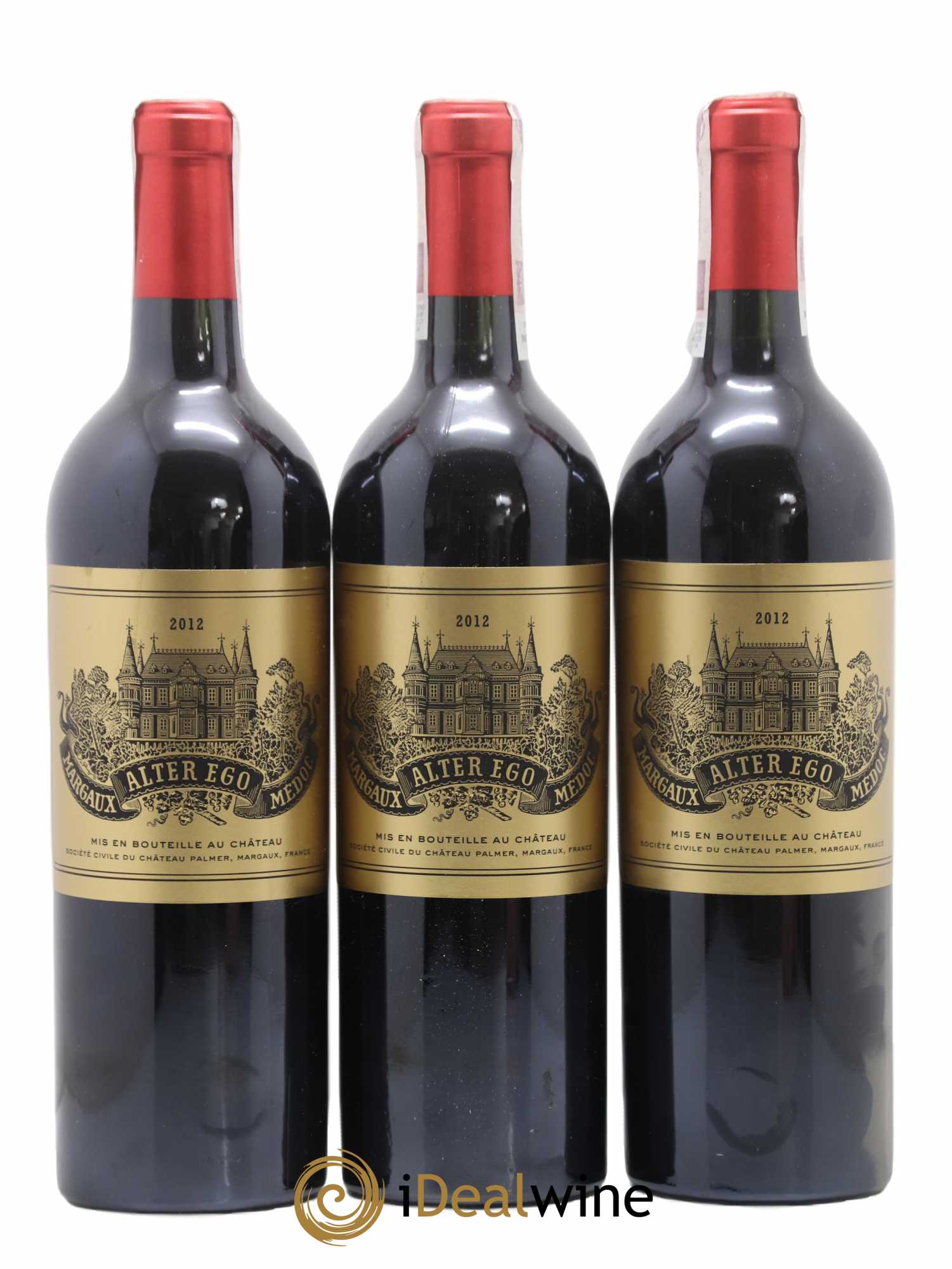 Alter Ego de Palmer Second Vin 2012 - Lot de 3 bouteilles - 0