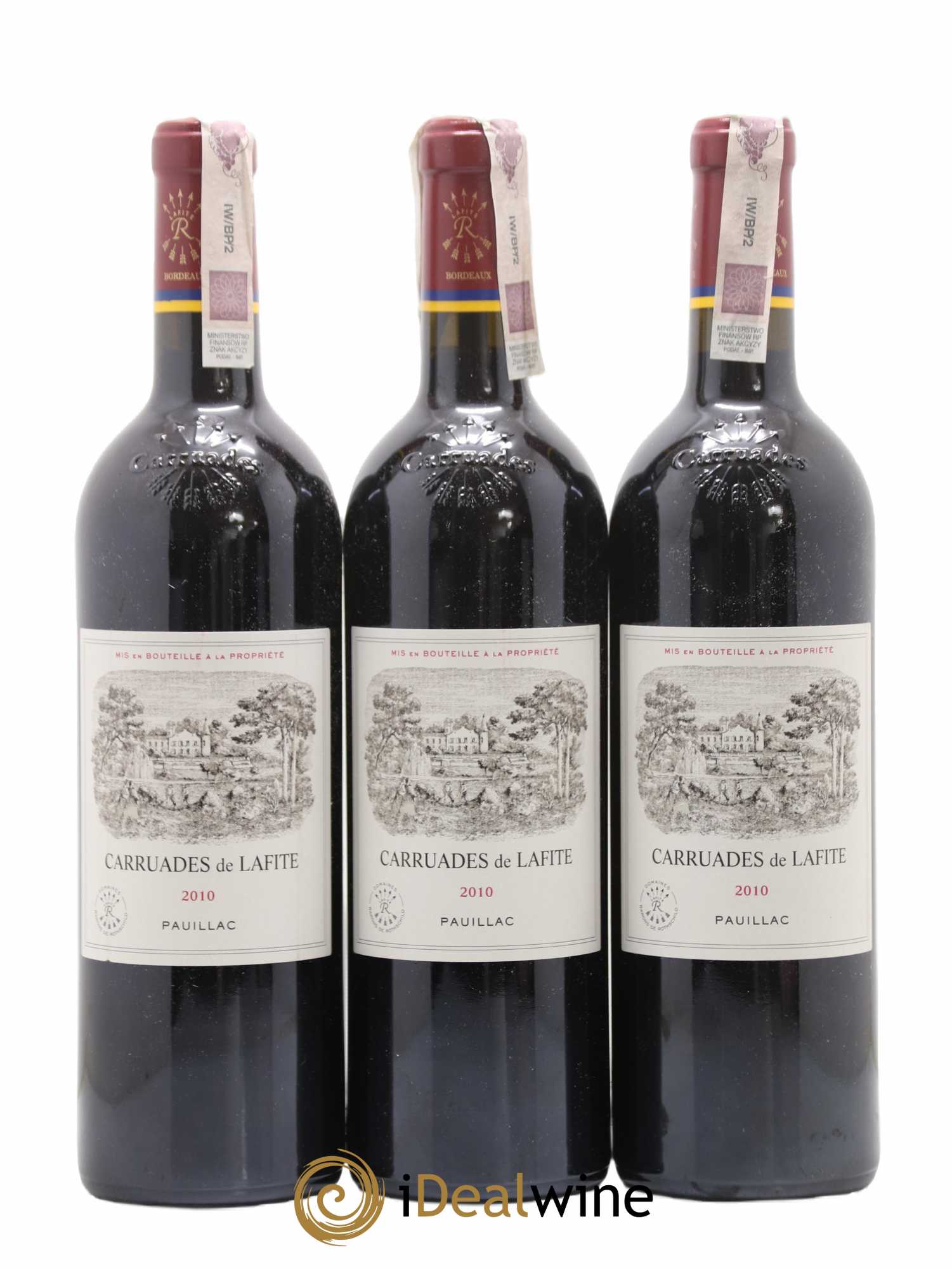 Carruades de Lafite Rothschild Second Vin 2010 - Lot de 6 bouteilles - 2