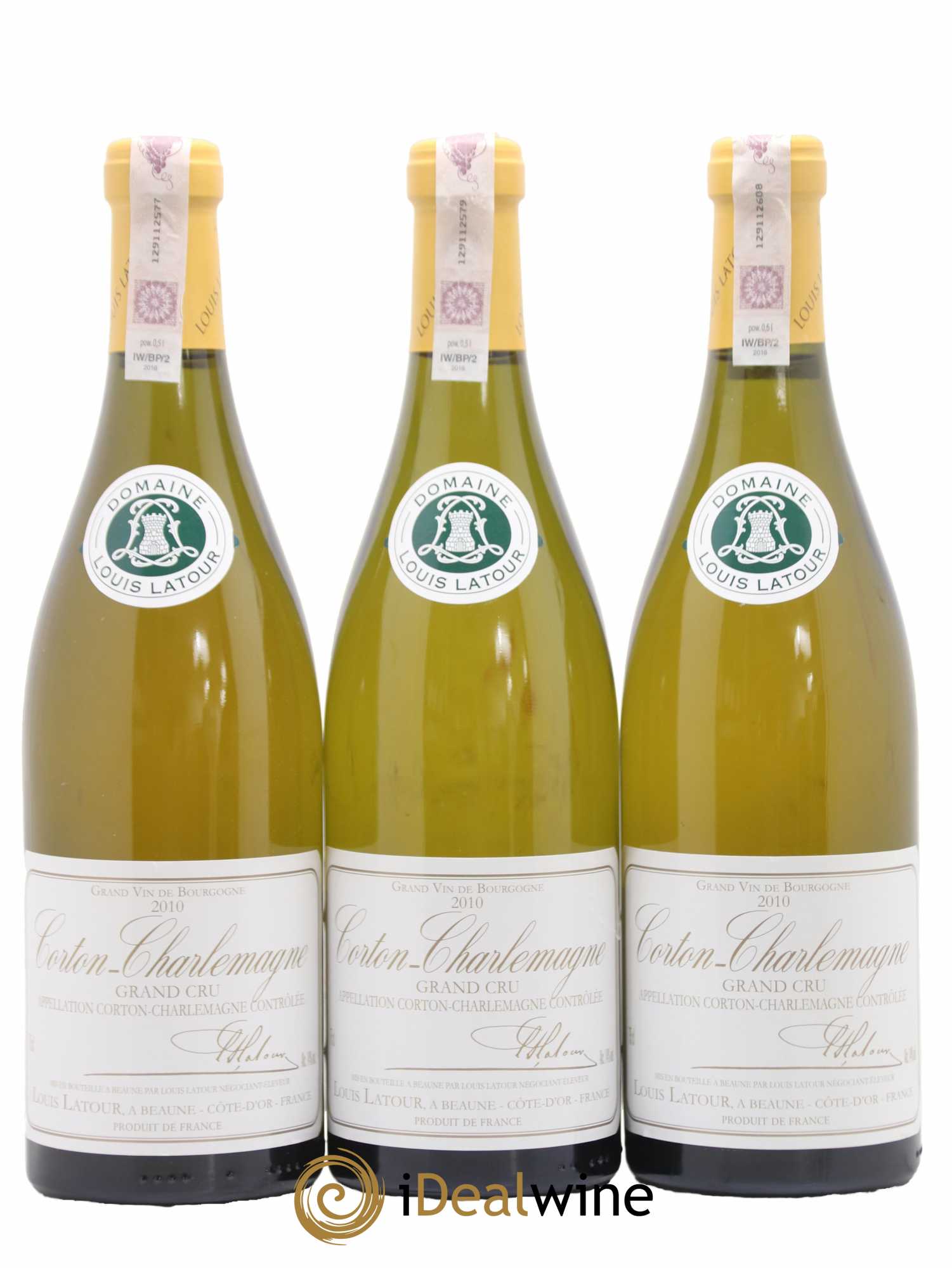 Corton-Charlemagne Grand Cru Louis Latour 2010 - Lot de 6 bouteilles - 1
