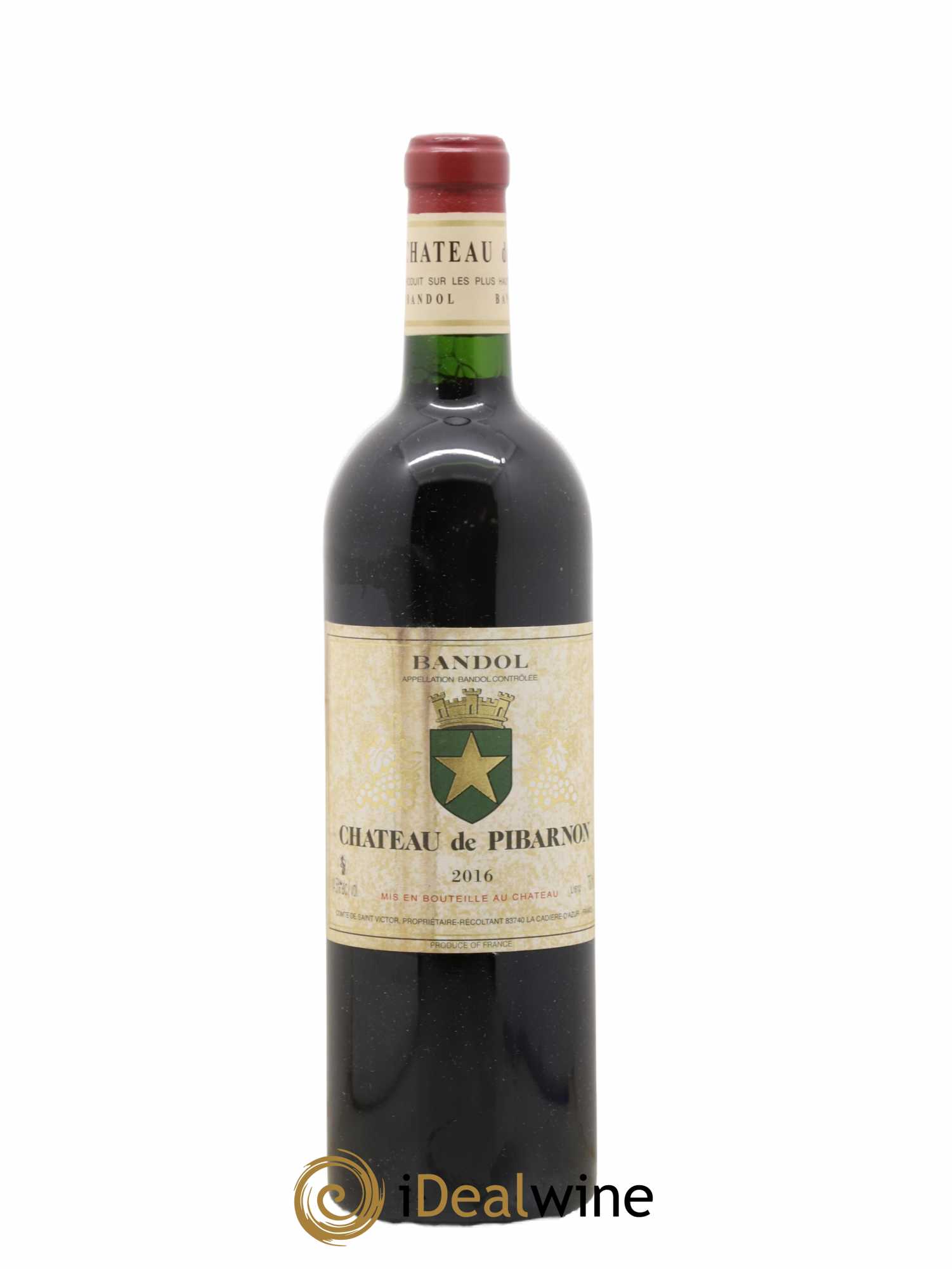 Bandol Château de Pibarnon Comte de Saint-Victor 2016 - Lot de 1 bouteille - 0
