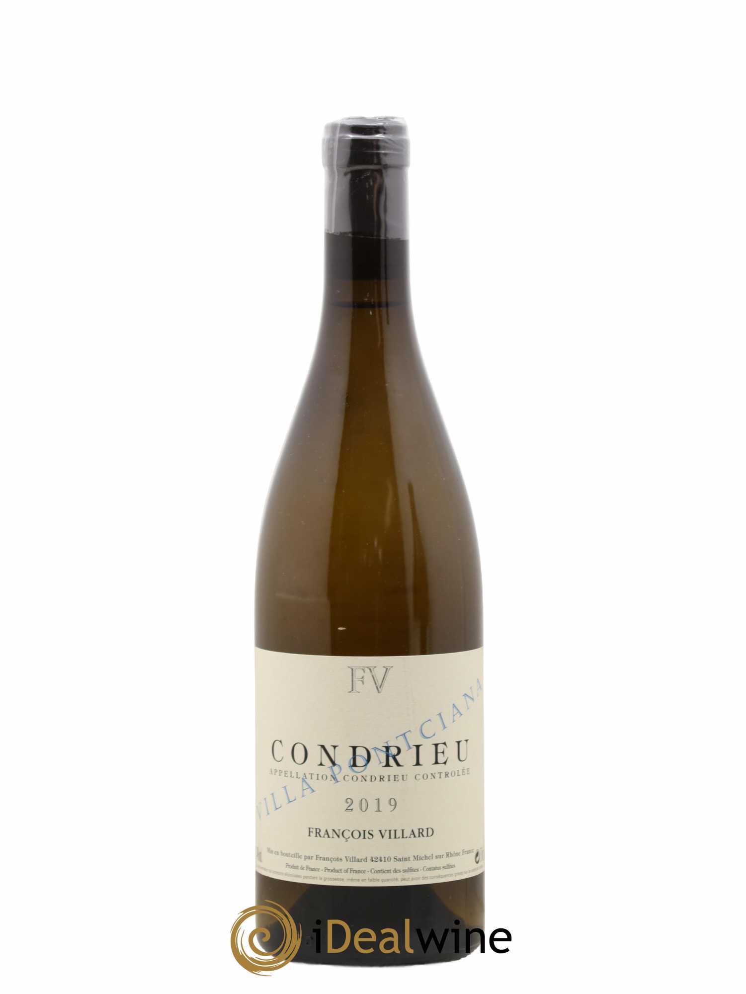 Condrieu Villa Pontciana Francois Villard 2019 - Posten von 1 Flasche - 0