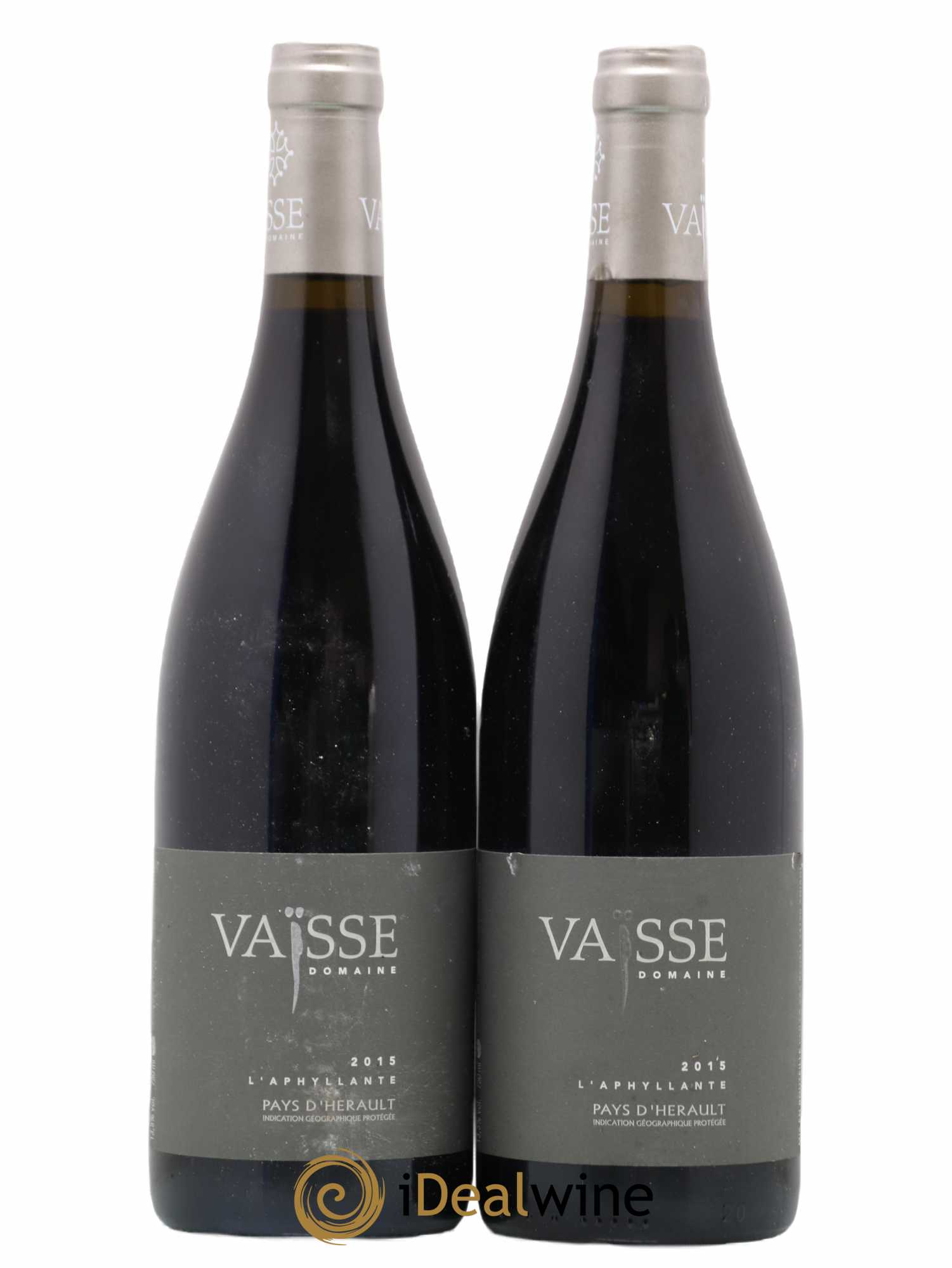 Pays d'Hérault L'Aphyllante Vaisse (Domaine) 2015 - Lot de 2 bouteilles - 0