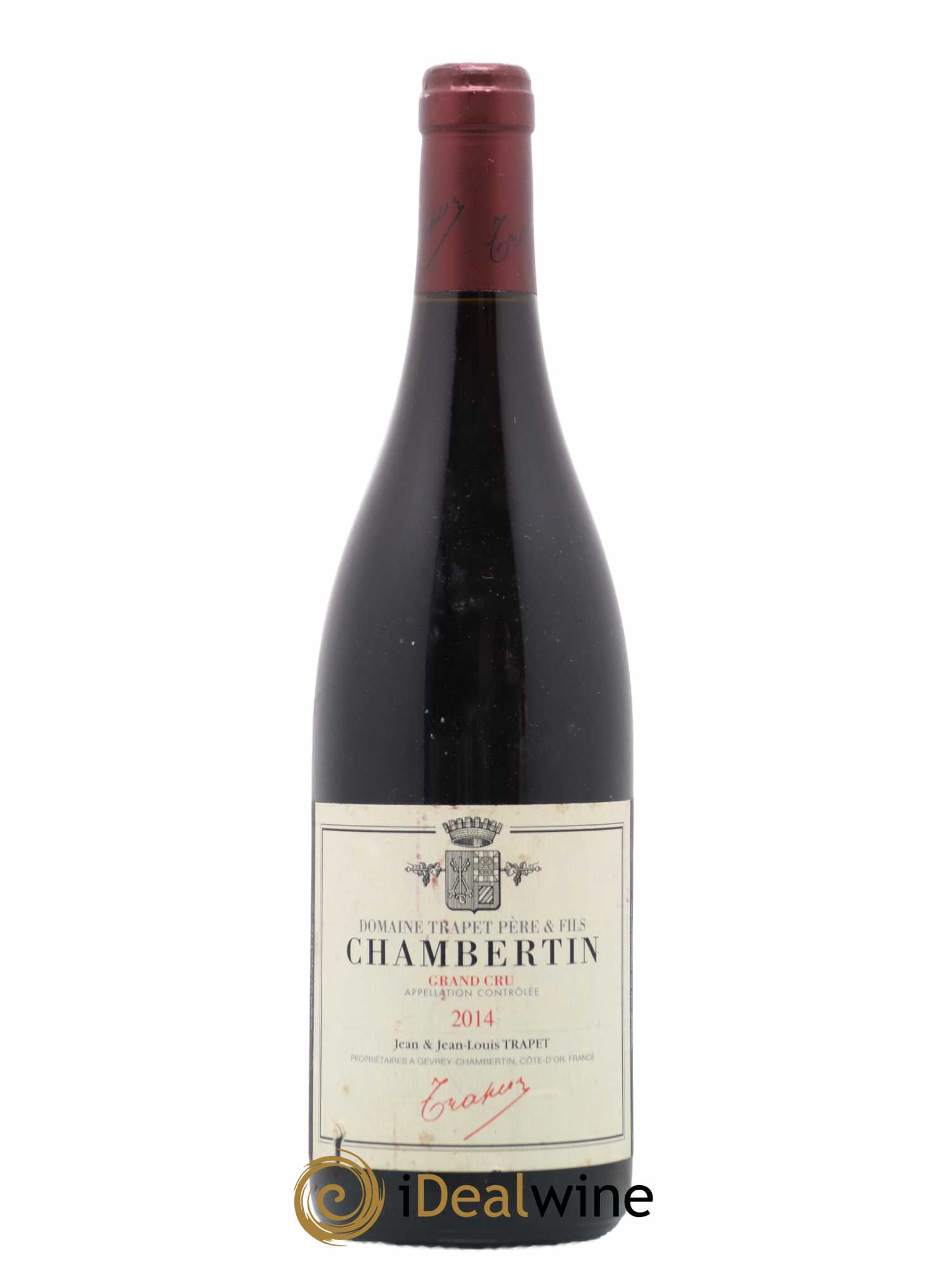 Chambertin Grand Cru Domaine Trapet 2014 - Lot de 1 bouteille - 0