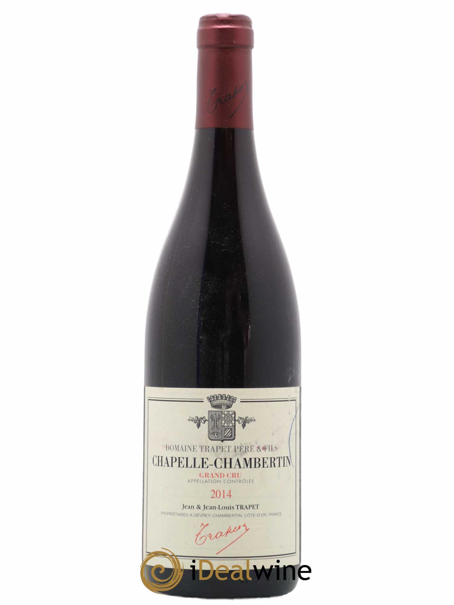 Chapelle-Chambertin Grand Cru Domaine Trapet 2014 - Lot de 1 bouteille - 0