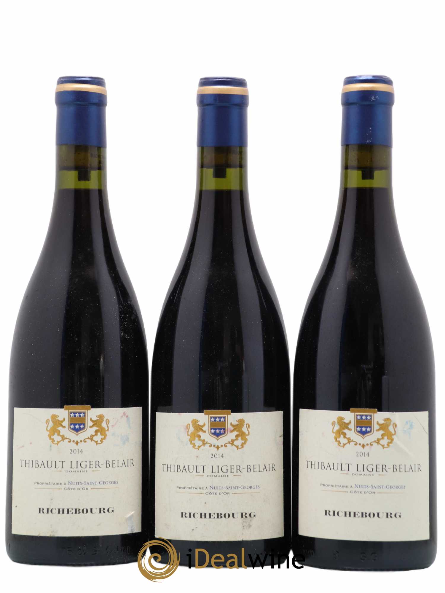 Richebourg Grand Cru Thibault Liger-Belair 2014 - Lot de 3 bouteilles - 0
