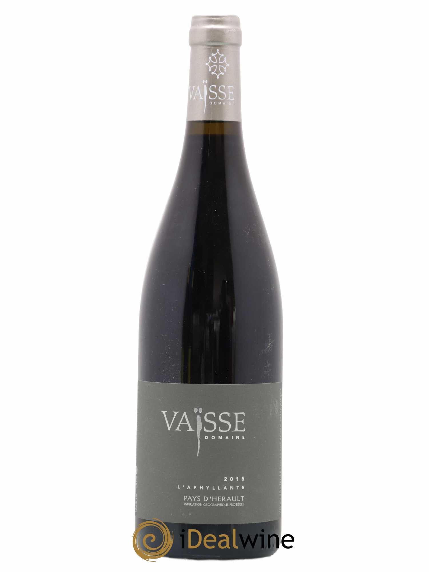 Pays d'Hérault L'Aphyllante Vaisse (Domaine) 2015 - Lot de 1 bouteille - 0