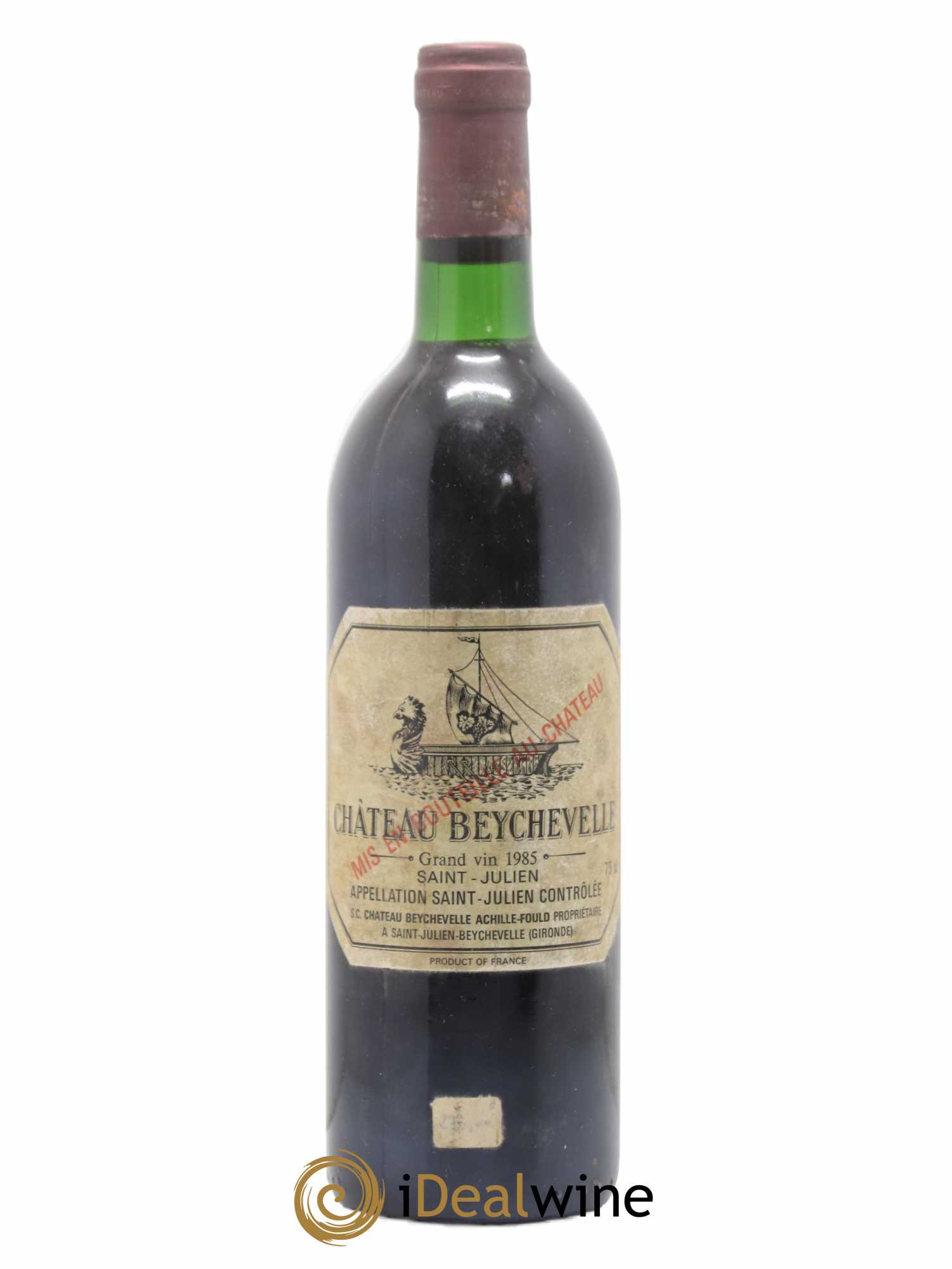 Château Beychevelle 4ème Grand Cru Classé 1985 - Lot de 1 bouteille - 0
