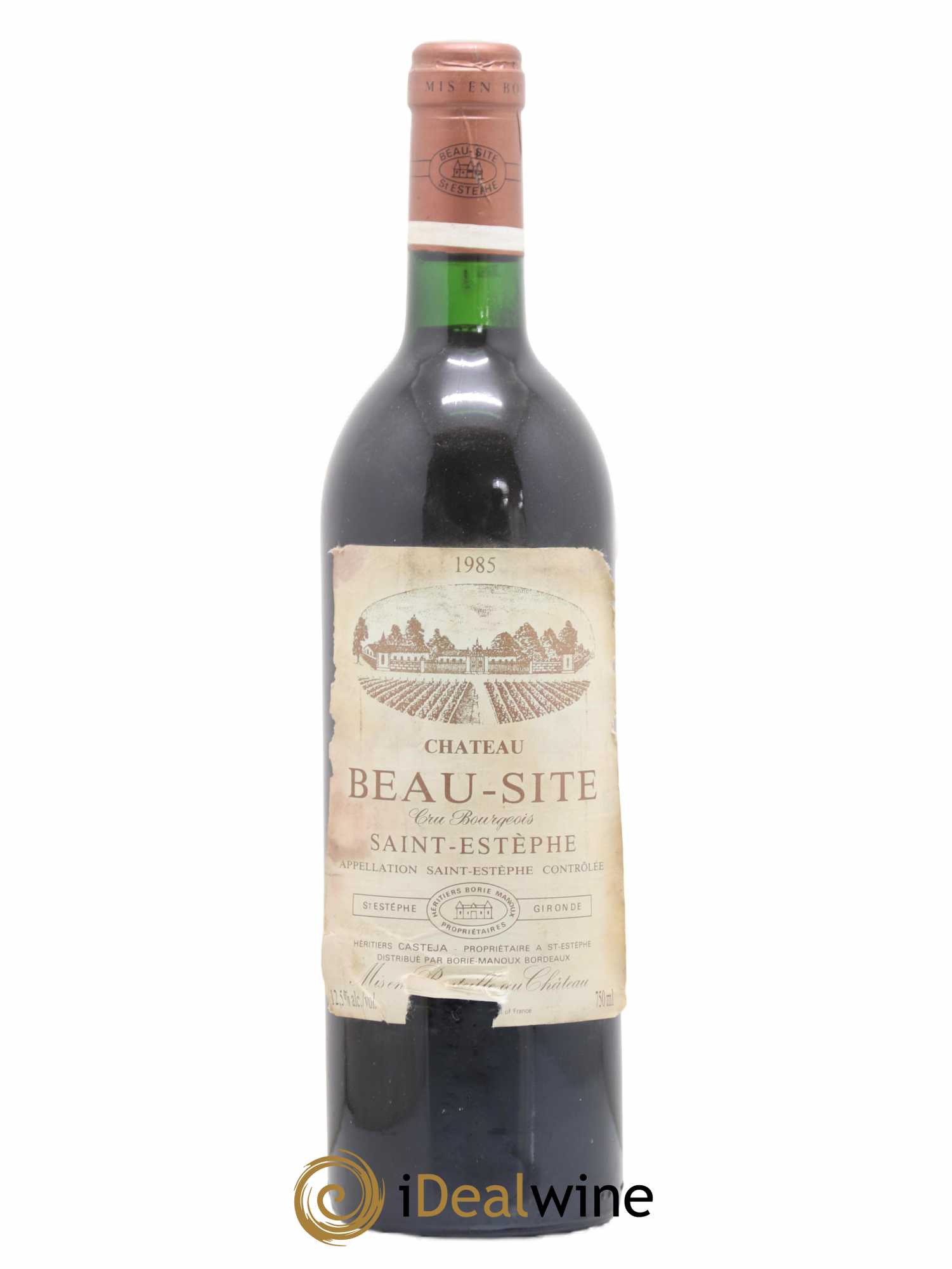 Château Beau Site Cru Bourgeois 1985 - Lot de 1 bouteille - 0