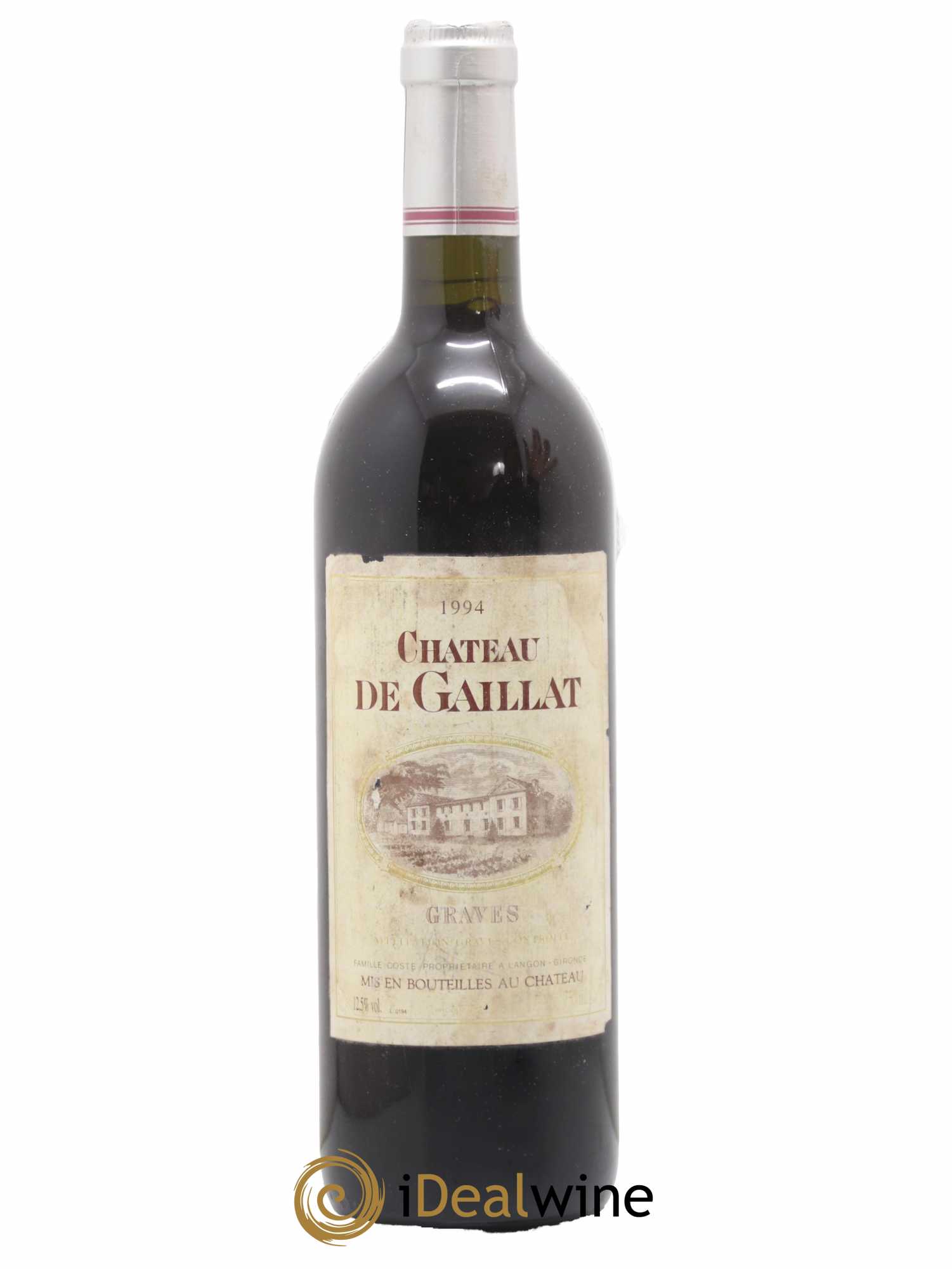 Graves Chateau De Gaillat (sans prix de réserve) 1994 - Posten von 1 Flasche - 0
