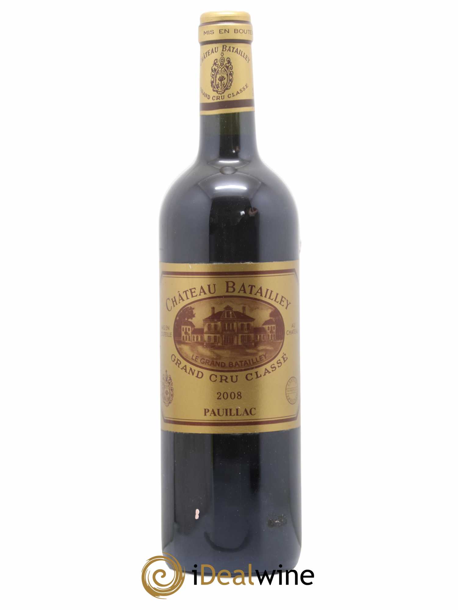Château Batailley 5ème Grand Cru Classé 2008 - Lot de 1 bouteille - 0