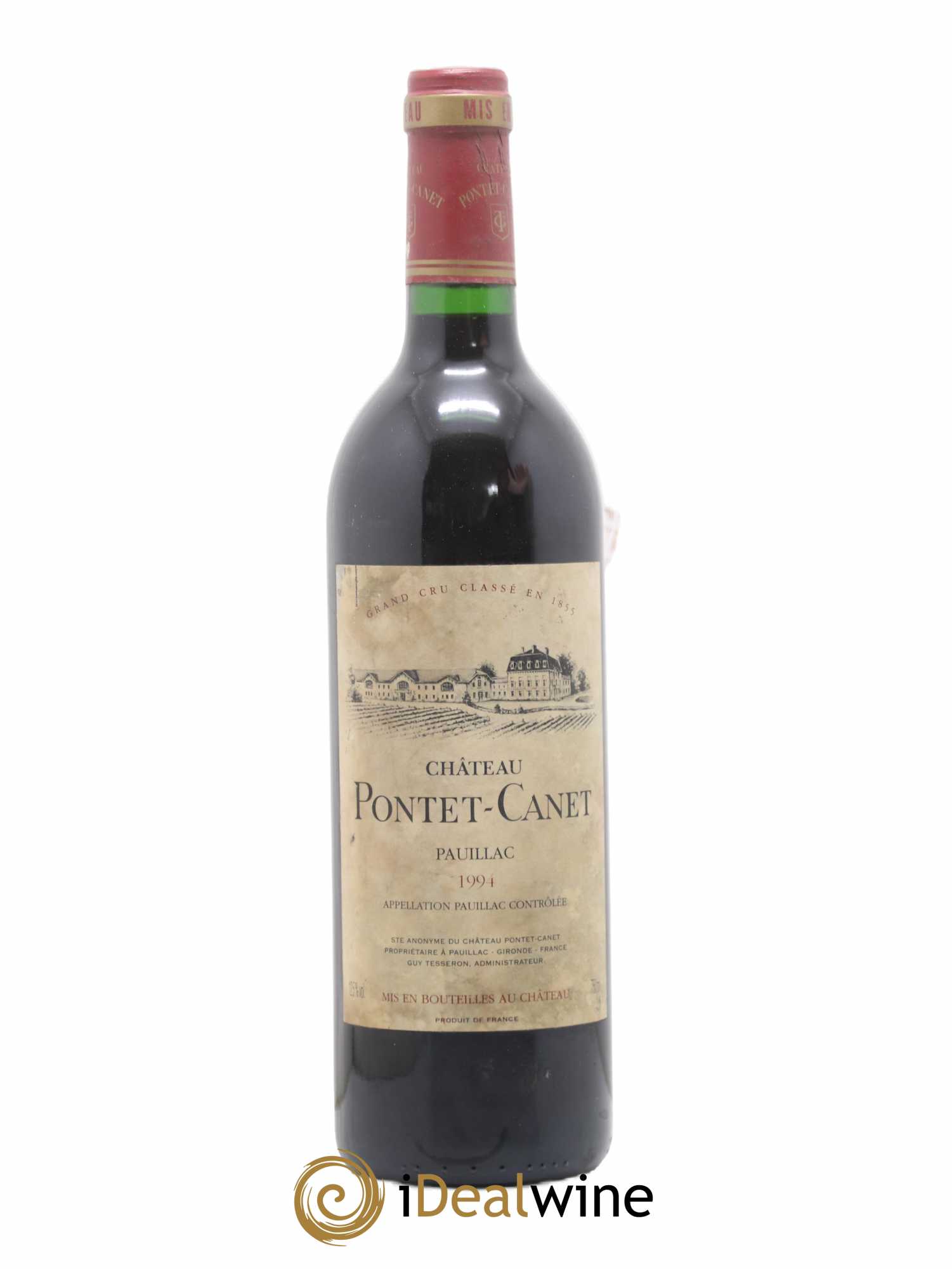 Château Pontet Canet 5ème Grand Cru Classé 1994 - Lot de 1 bouteille - 0