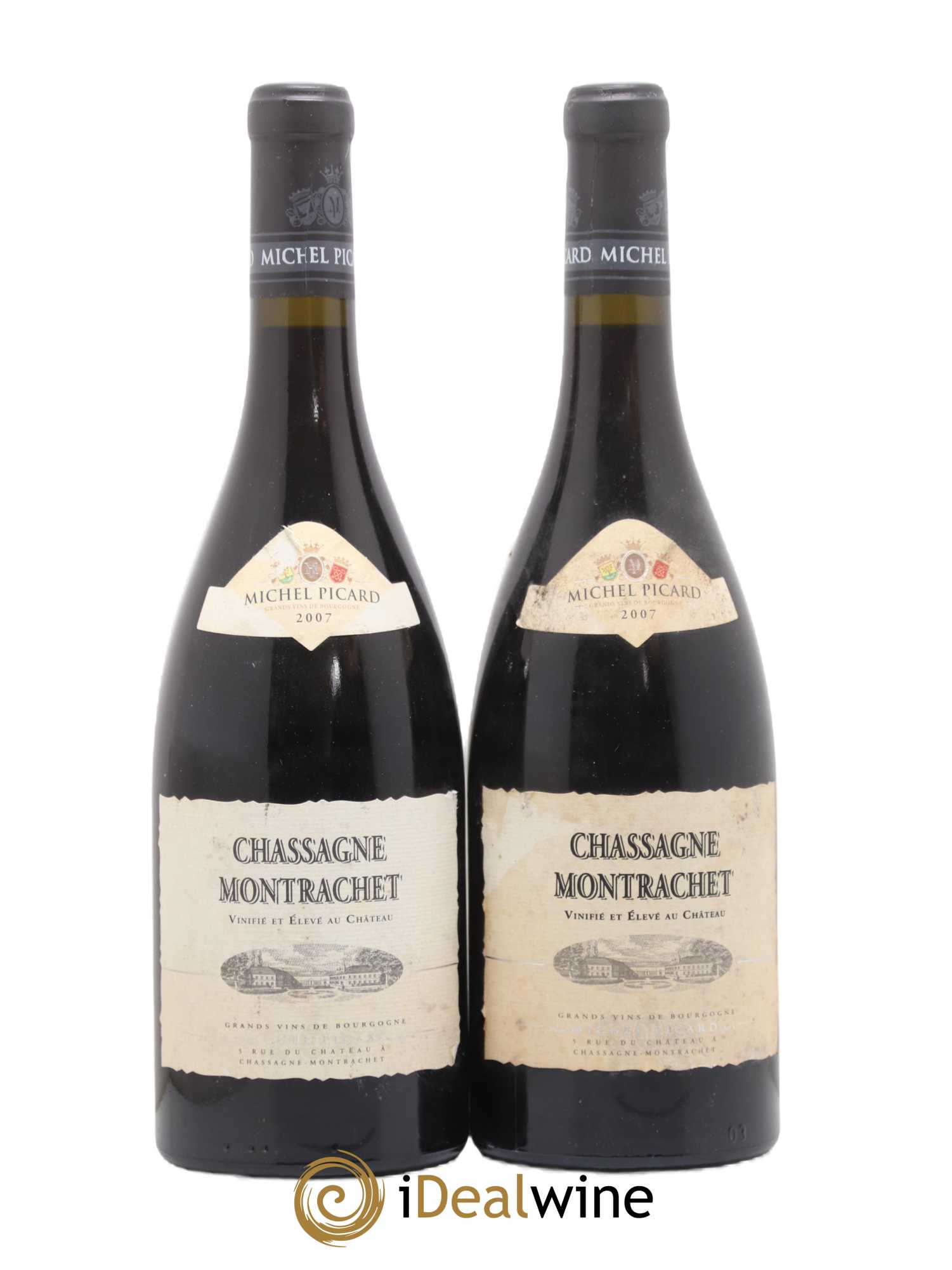 Chassagne-Montrachet Michel Picard 2007 - Lot of 2 bottles - 0