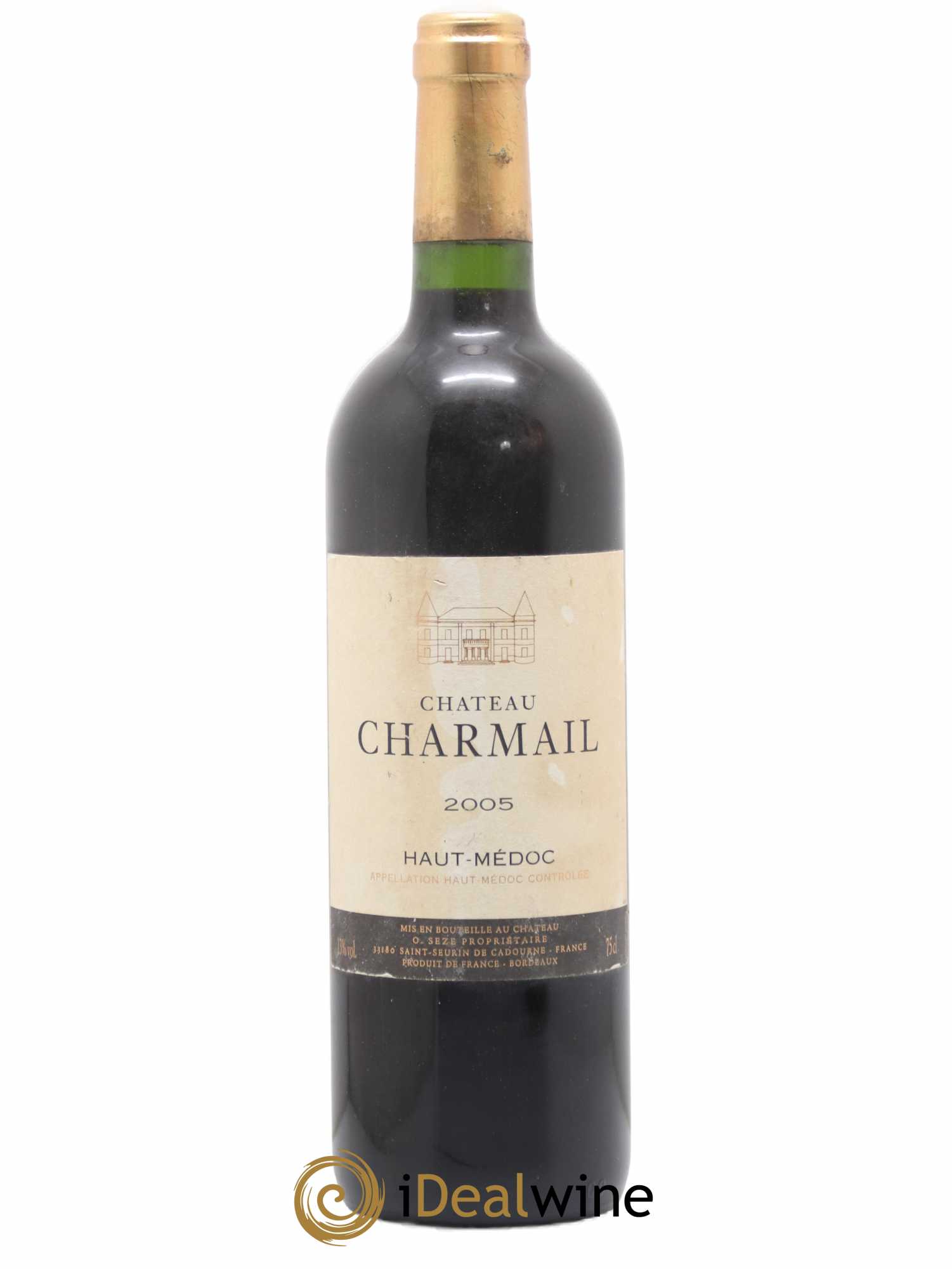 Château Charmail Cru Bourgeois 2005 - Lot de 1 bouteille - 0