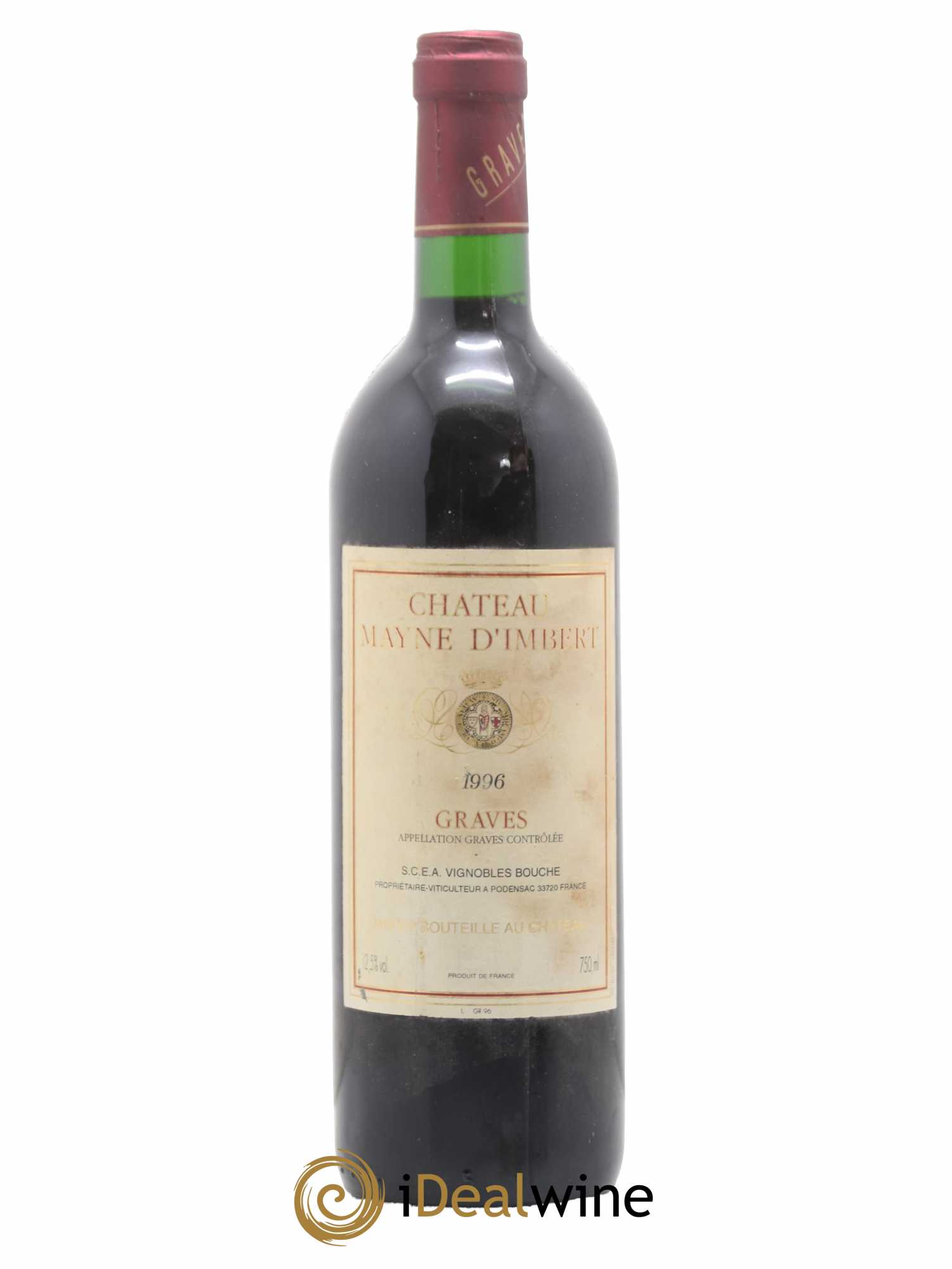 Graves Château Mayne D'Imbert (sans prix de réserve) 1996 - Posten von 1 Flasche - 0