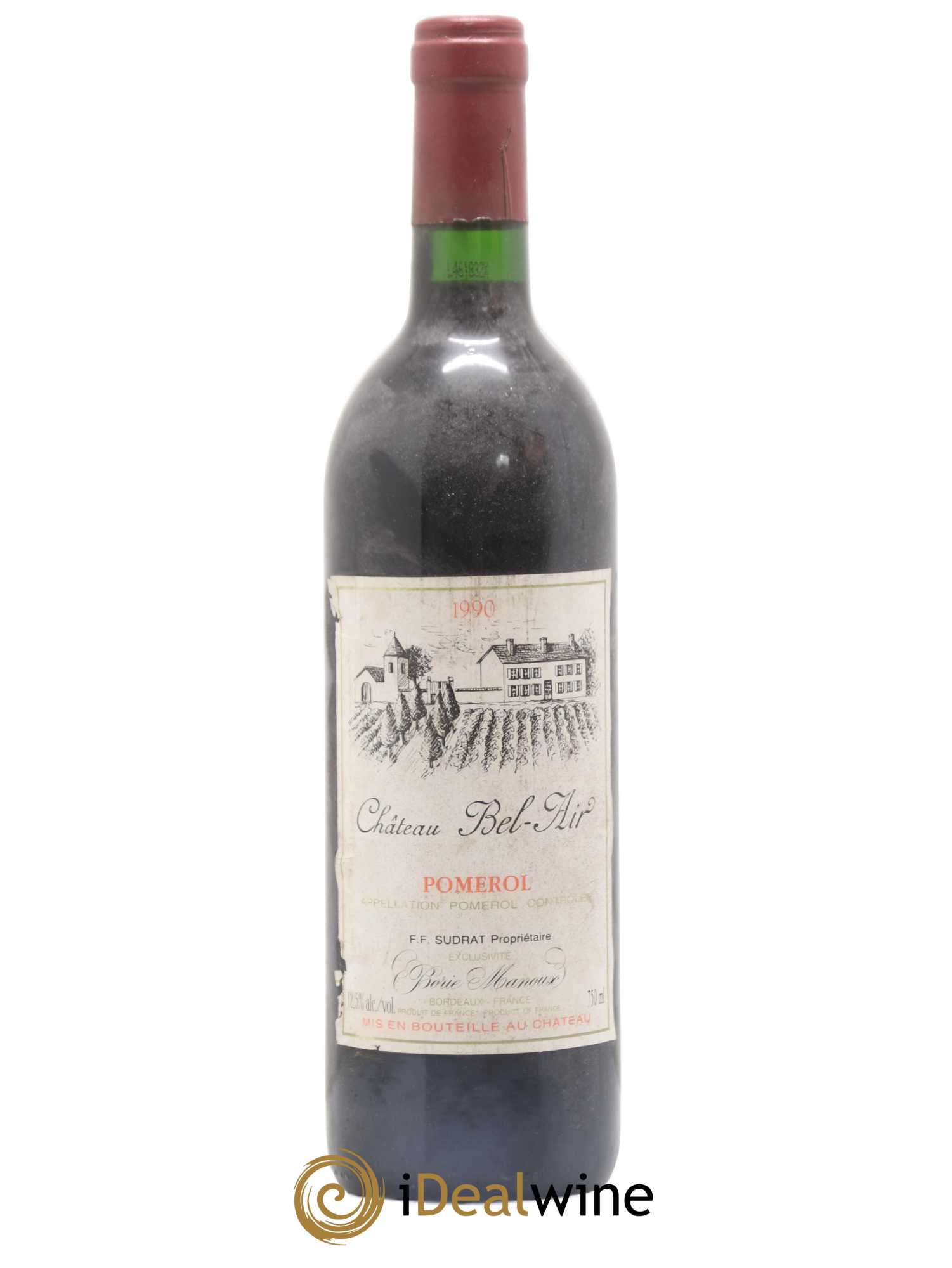 Château Bel Air 1990 - Lot de 1 bouteille - 0
