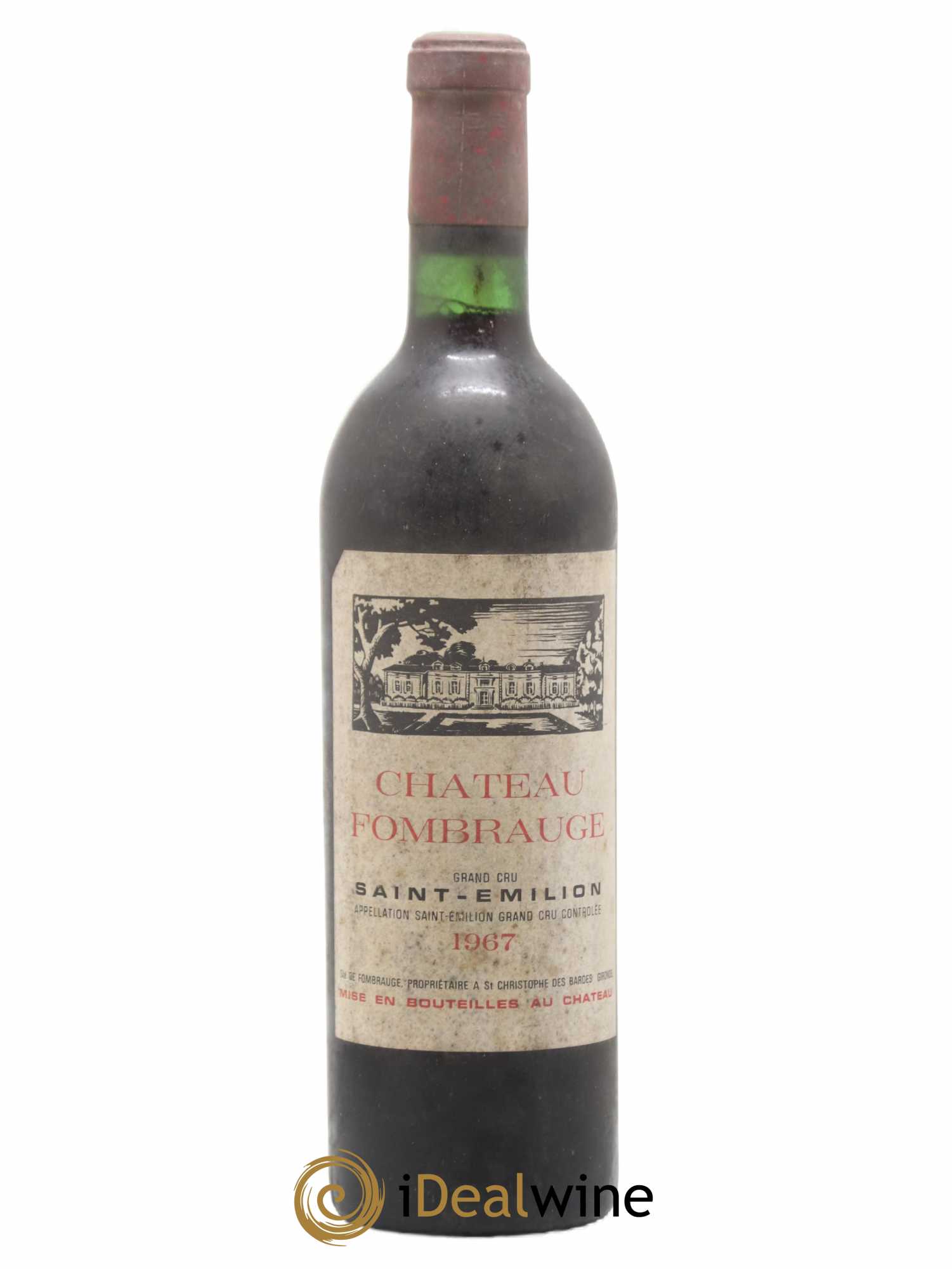 Château Fombrauge Grand Cru Classé 1967 - Lot de 1 bouteille - 0
