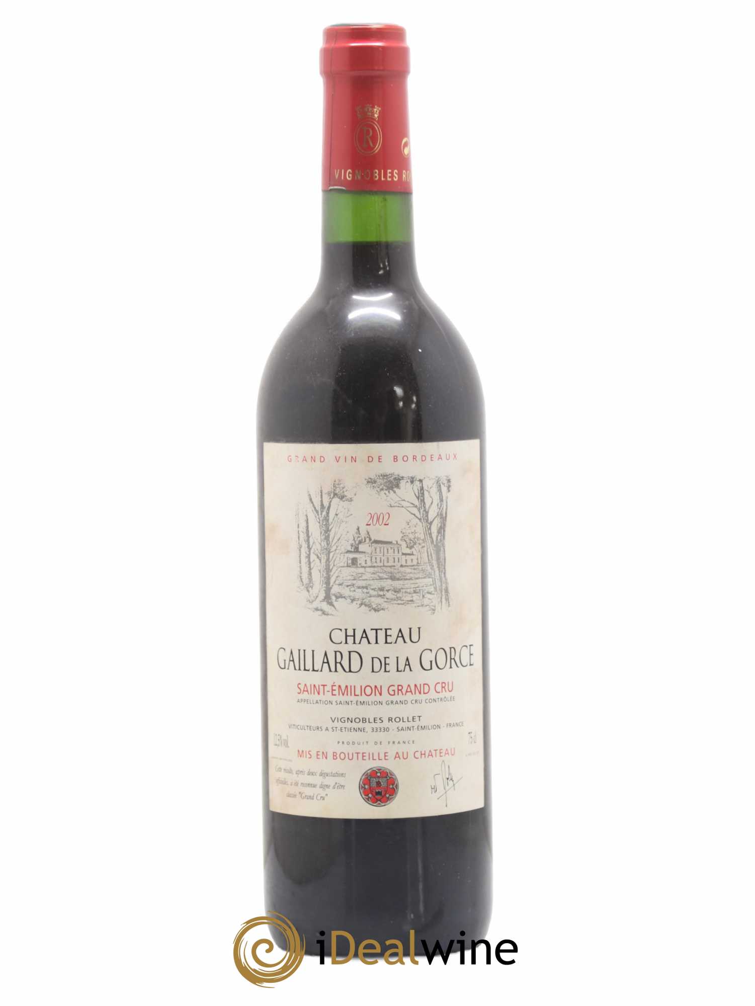 Saint-Émilion Grand Cru Château Gaillard De La Gorce 2002 - Lot of 1 bottle - 0