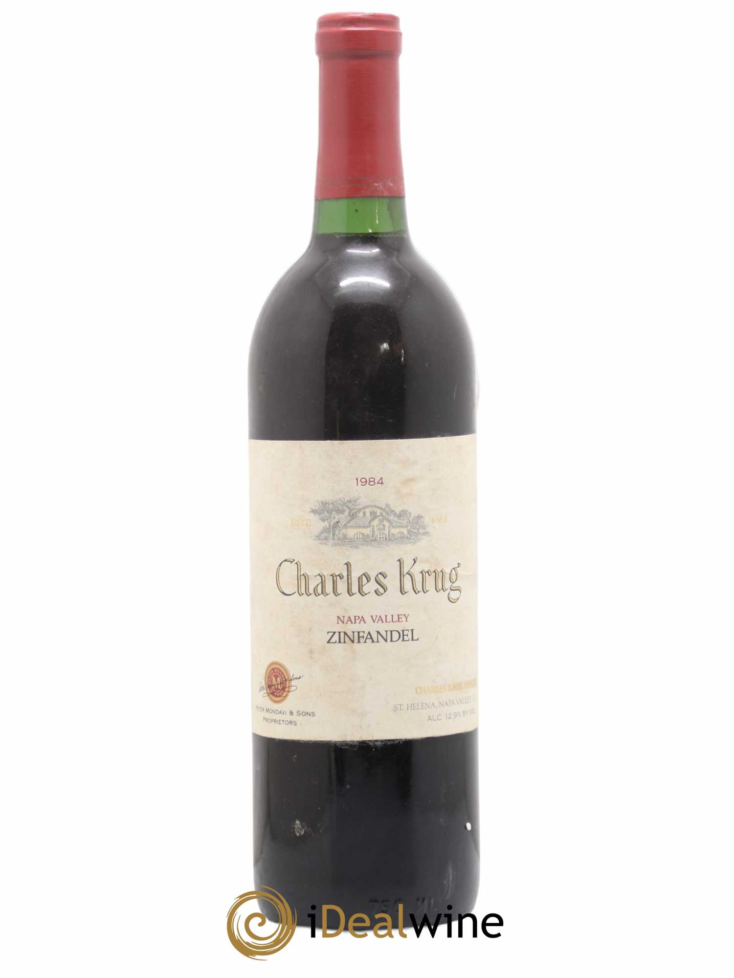 USA napa valley zinfandel charles krug 1984 - Posten von 1 Flasche - 0