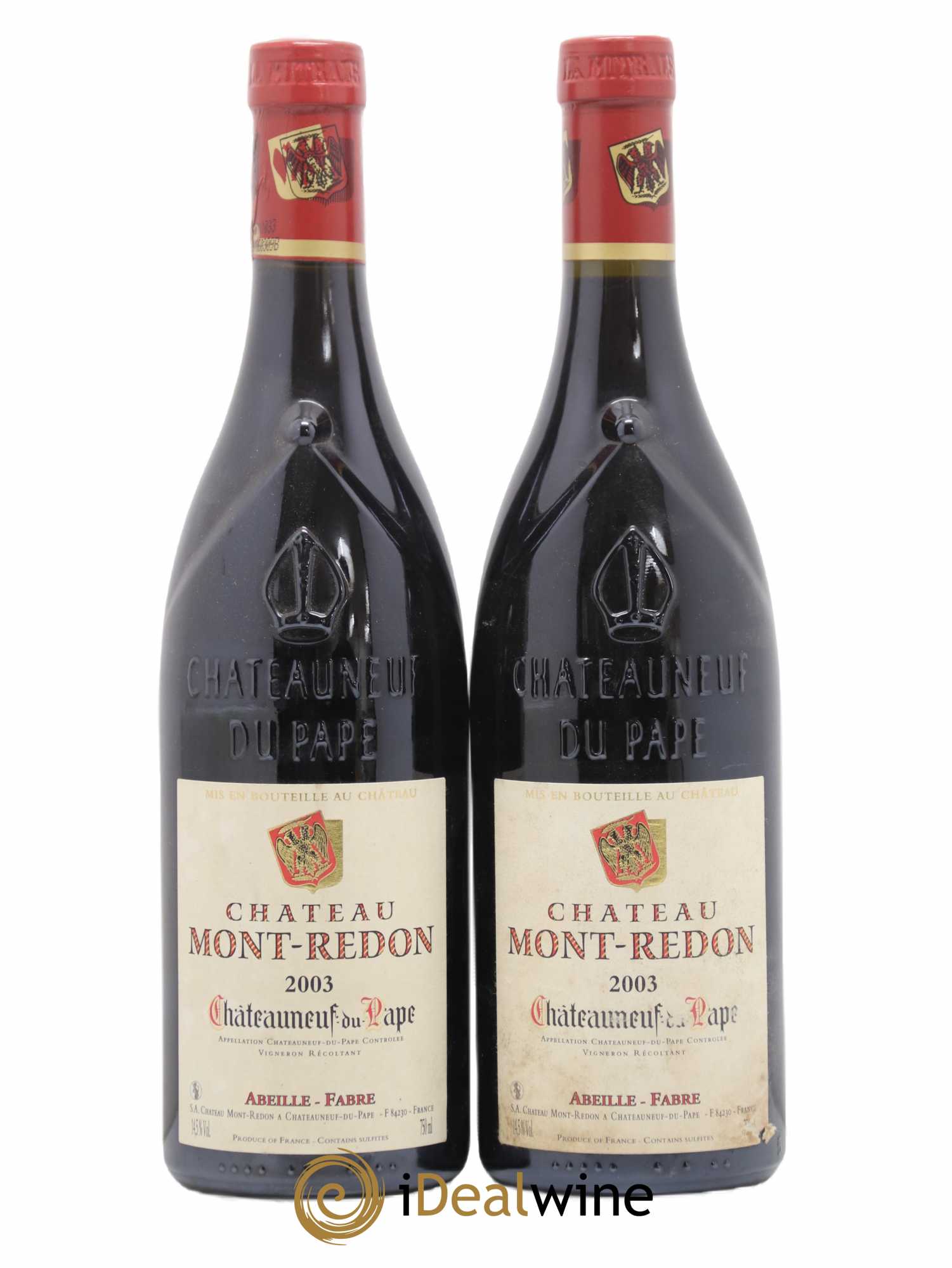 Châteauneuf-du-Pape Château Mont Redon 2003 - Posten von 2 Flaschen - 0