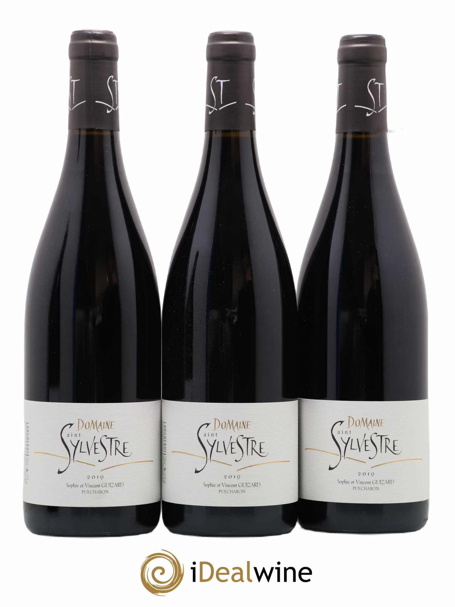 Languedoc Domaine Saint-Sylvestre Terrasses du Larzac 2019 - Lot de 3 bouteilles - 0