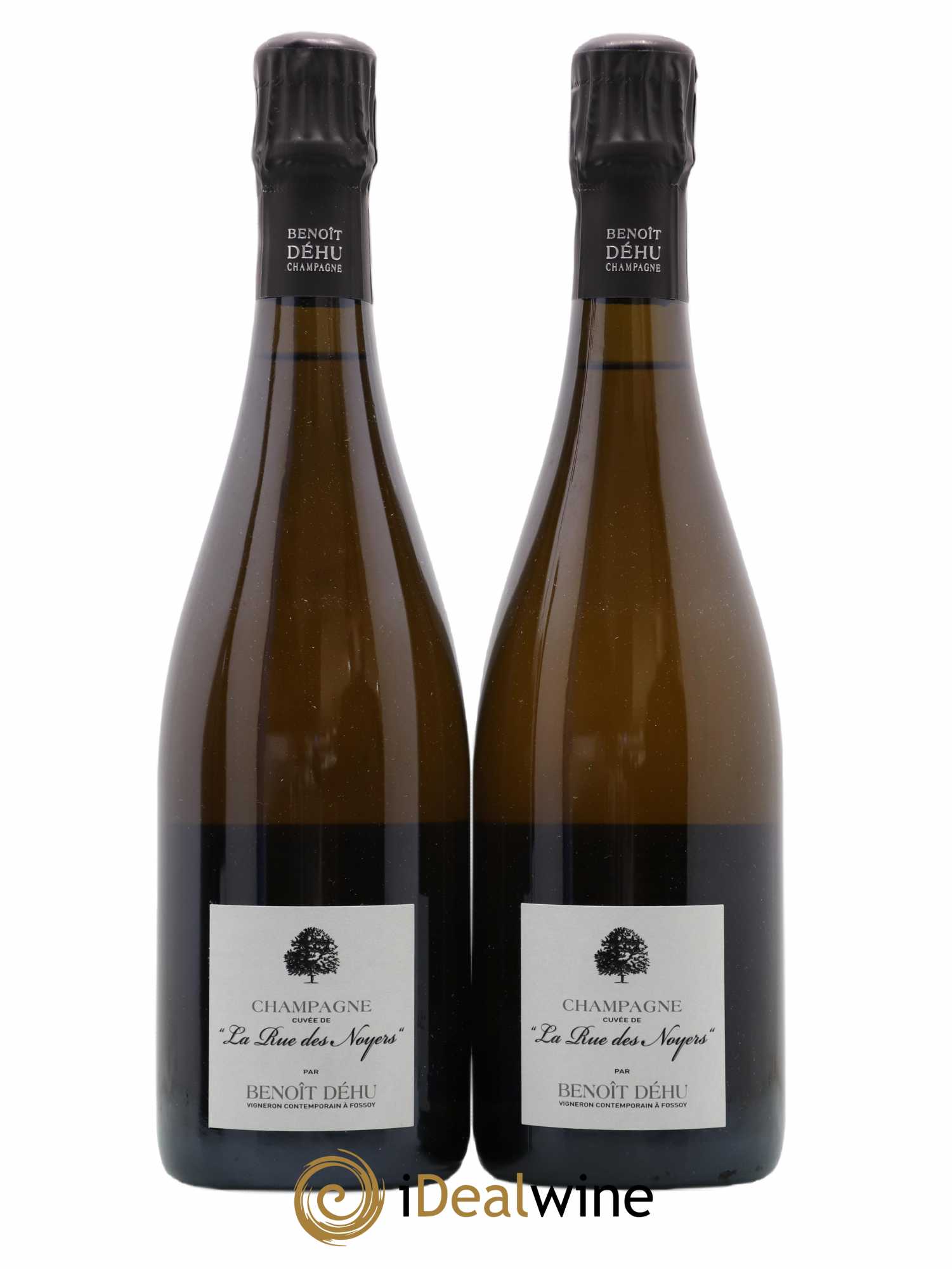 Champagne la Rue des Noyers Domaine Benoit Dehu - Posten von 2 Flaschen - 0