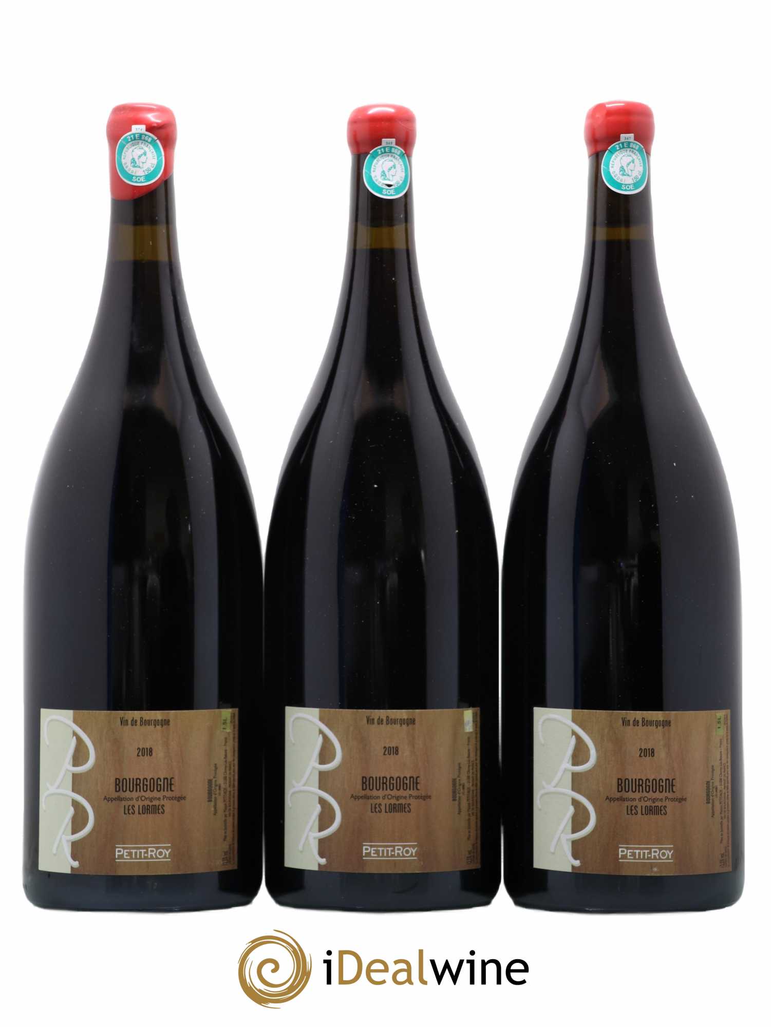 Bourgogne Les Lormes Domaine Petit Roy 2018 - Lot de 3 magnums - 0